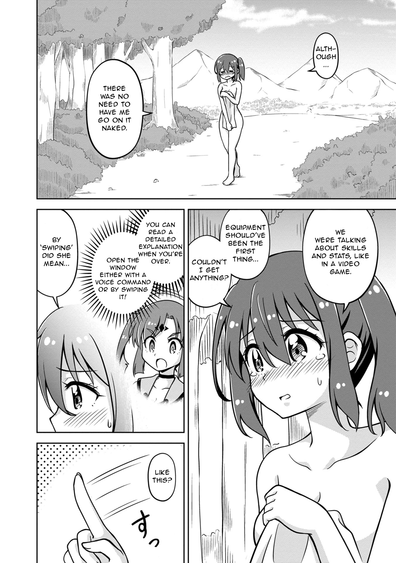 Don't Call Me a Naked Hero in Another World Chapter 1 page 21 - Chapter 1: A Naked Hero's Transfer to Another World