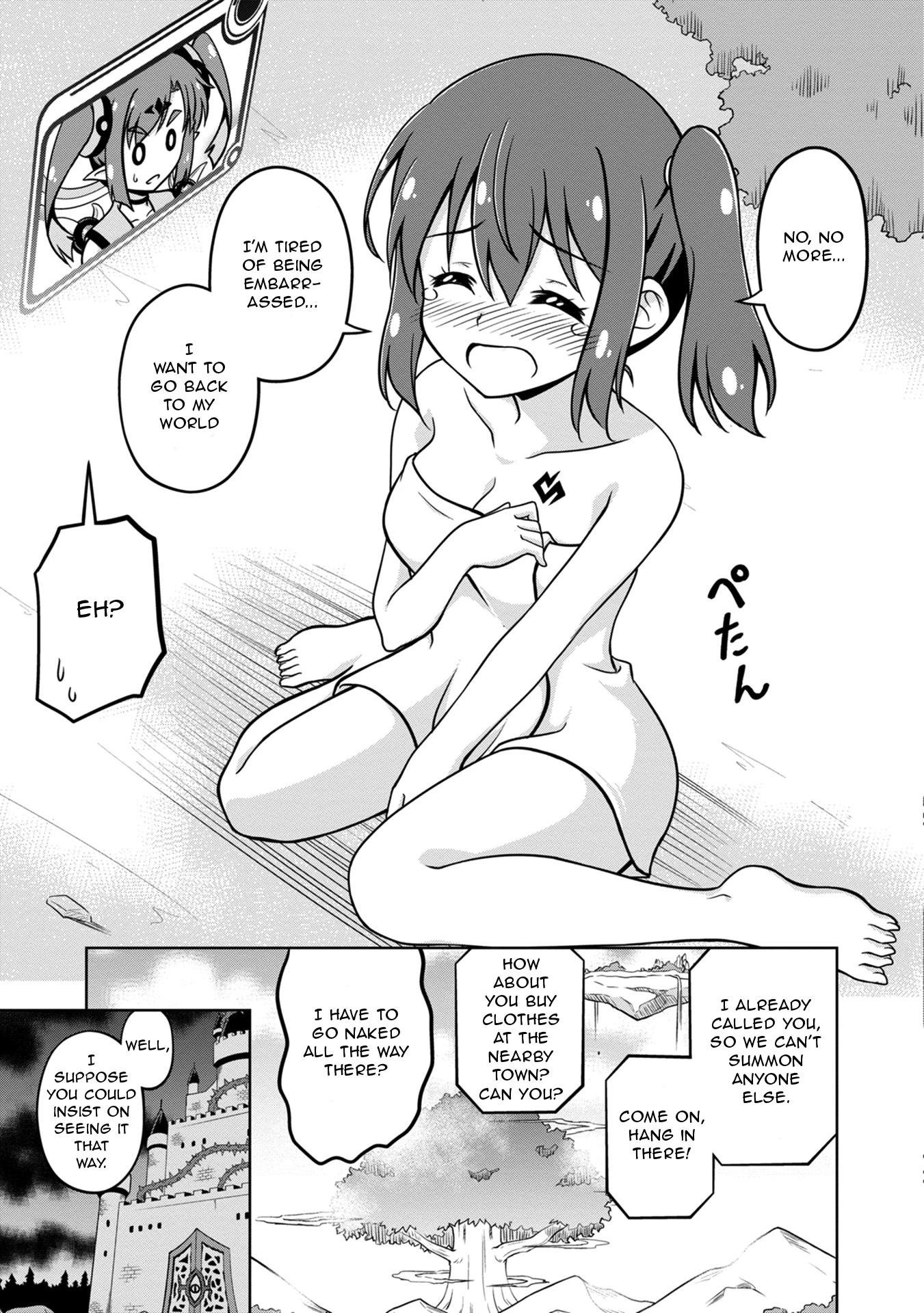 Don't Call Me a Naked Hero in Another World Chapter 1 page 53 - Chapter 1: A Naked Hero's Transfer to Another World