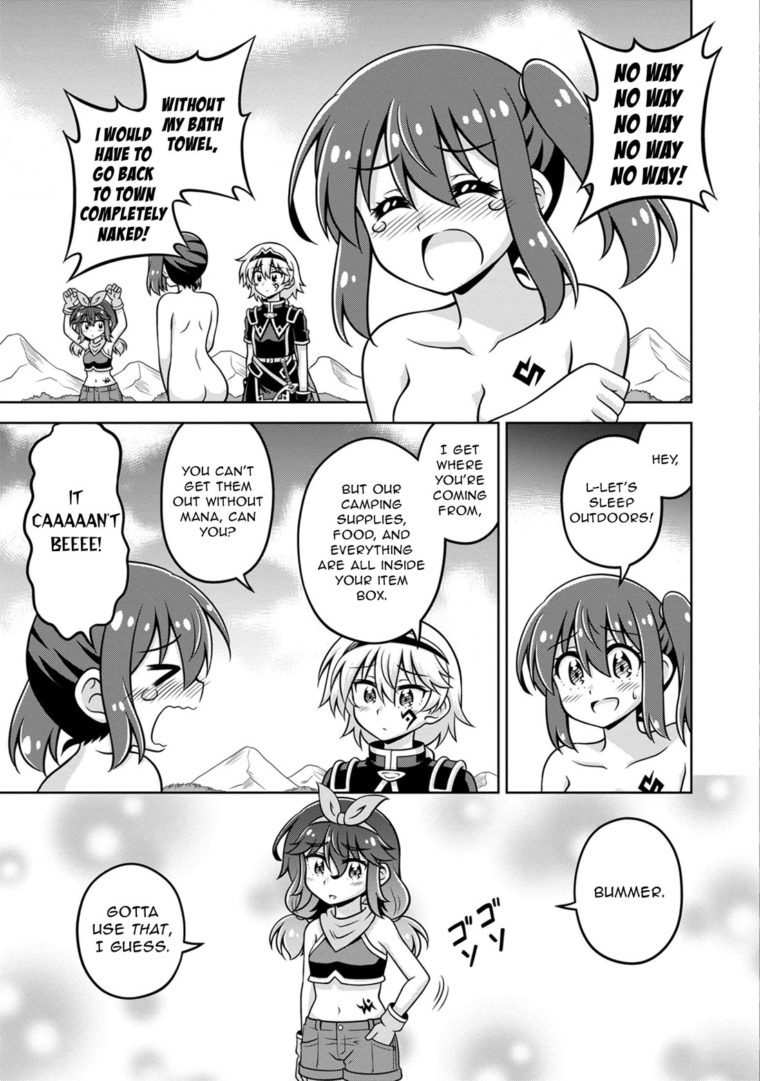 Don't Call Me a Naked Hero in Another World Chapter 12 page 1 - Chapter 12: The Naked Hero and Streaking in Town