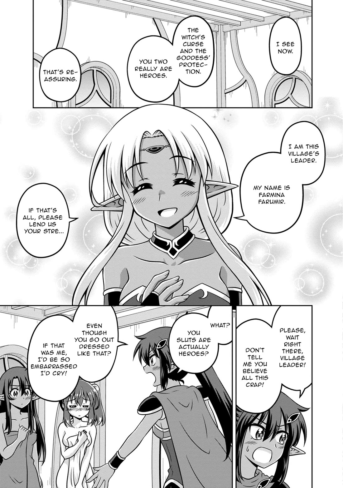 Don't Call Me a Naked Hero in Another World Chapter 14 page 11 - Chapter 14: The Naked Hero and the Dark Elf Village