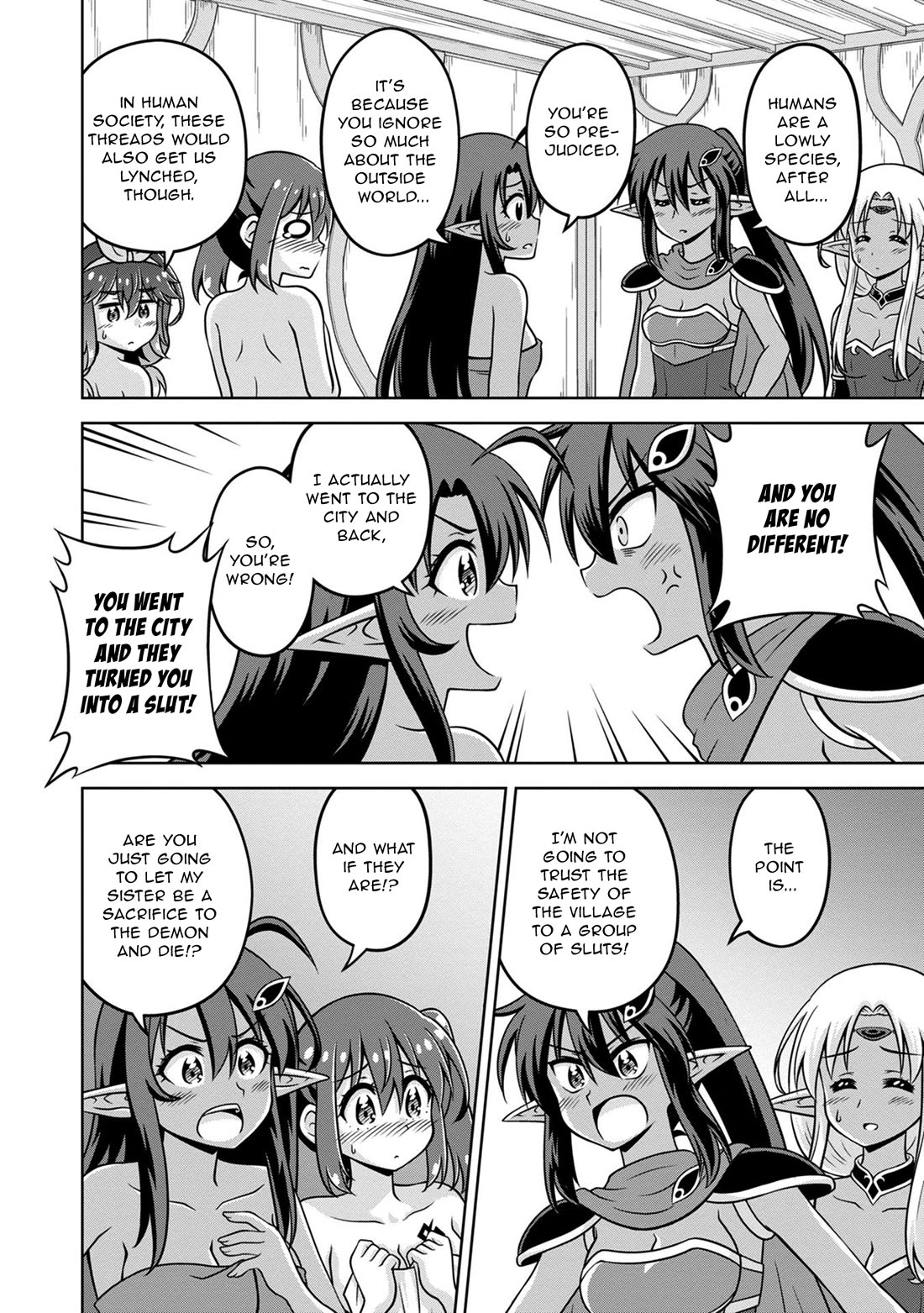 Don't Call Me a Naked Hero in Another World Chapter 14 page 12 - Chapter 14: The Naked Hero and the Dark Elf Village