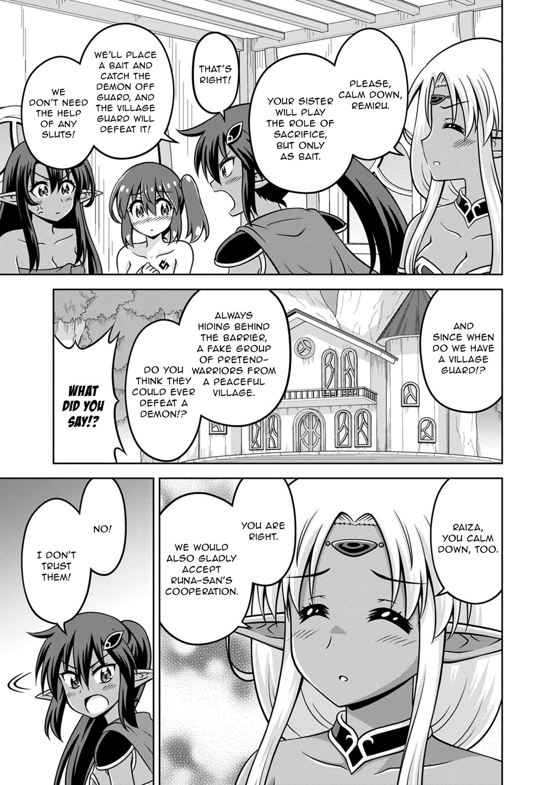 Don't Call Me a Naked Hero in Another World Chapter 14 page 13 - Chapter 14: The Naked Hero and the Dark Elf Village