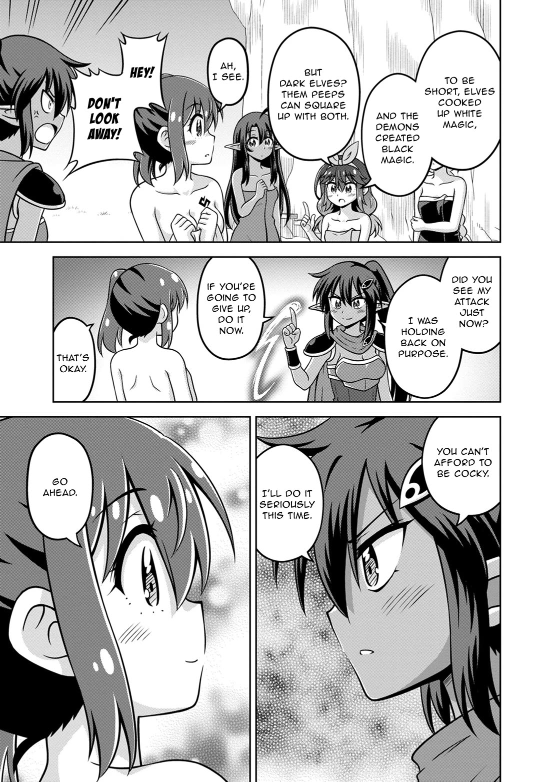 Don't Call Me a Naked Hero in Another World Chapter 14 page 17 - Chapter 14: The Naked Hero and the Dark Elf Village