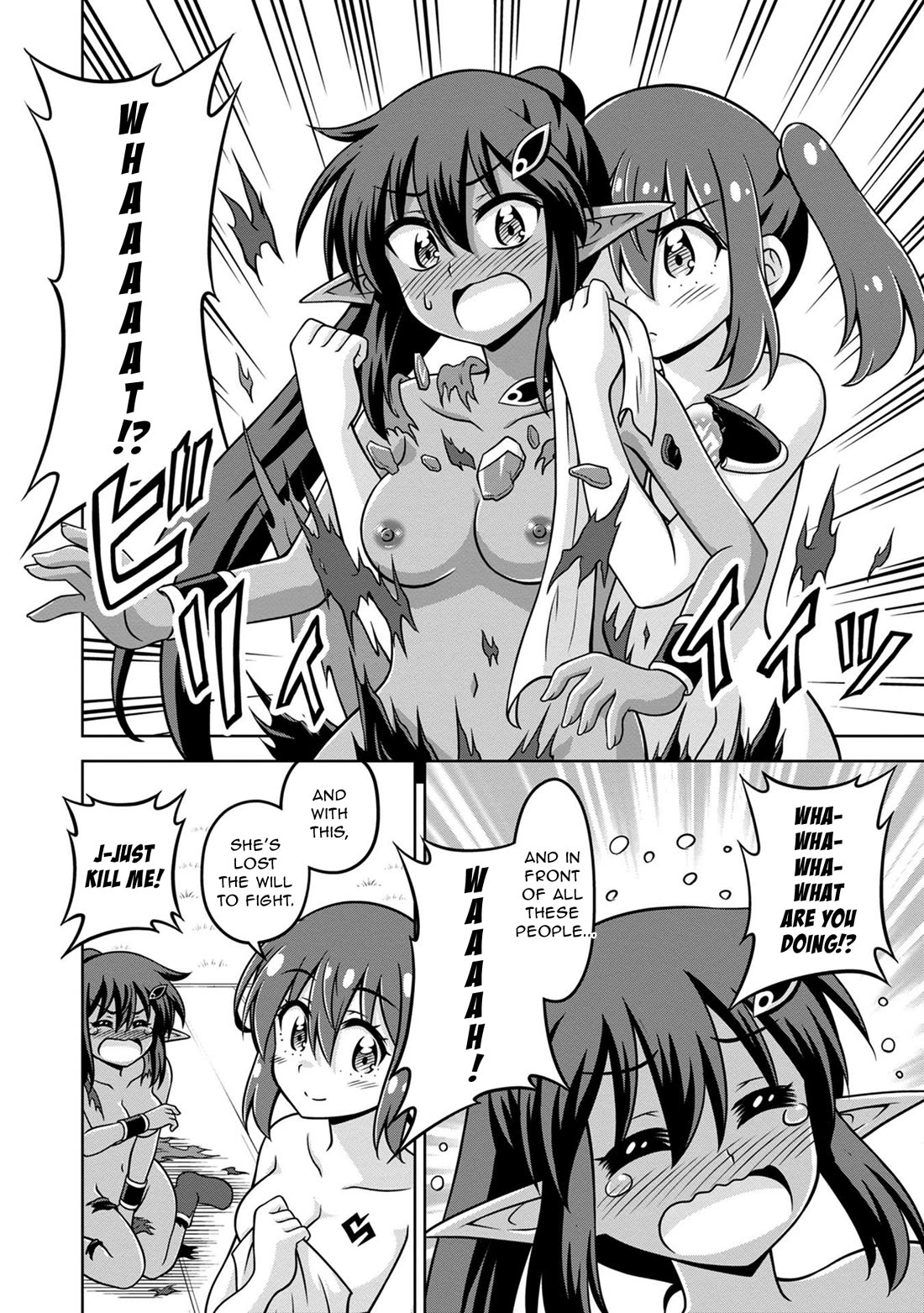 Don't Call Me a Naked Hero in Another World Chapter 14 page 20 - Chapter 14: The Naked Hero and the Dark Elf Village