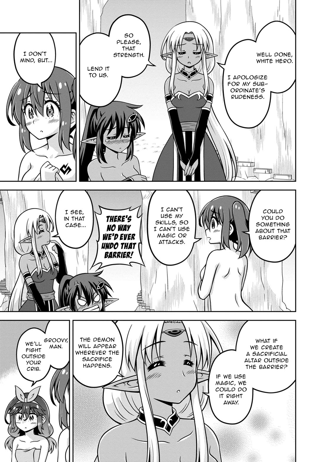 Don't Call Me a Naked Hero in Another World Chapter 14 page 21 - Chapter 14: The Naked Hero and the Dark Elf Village