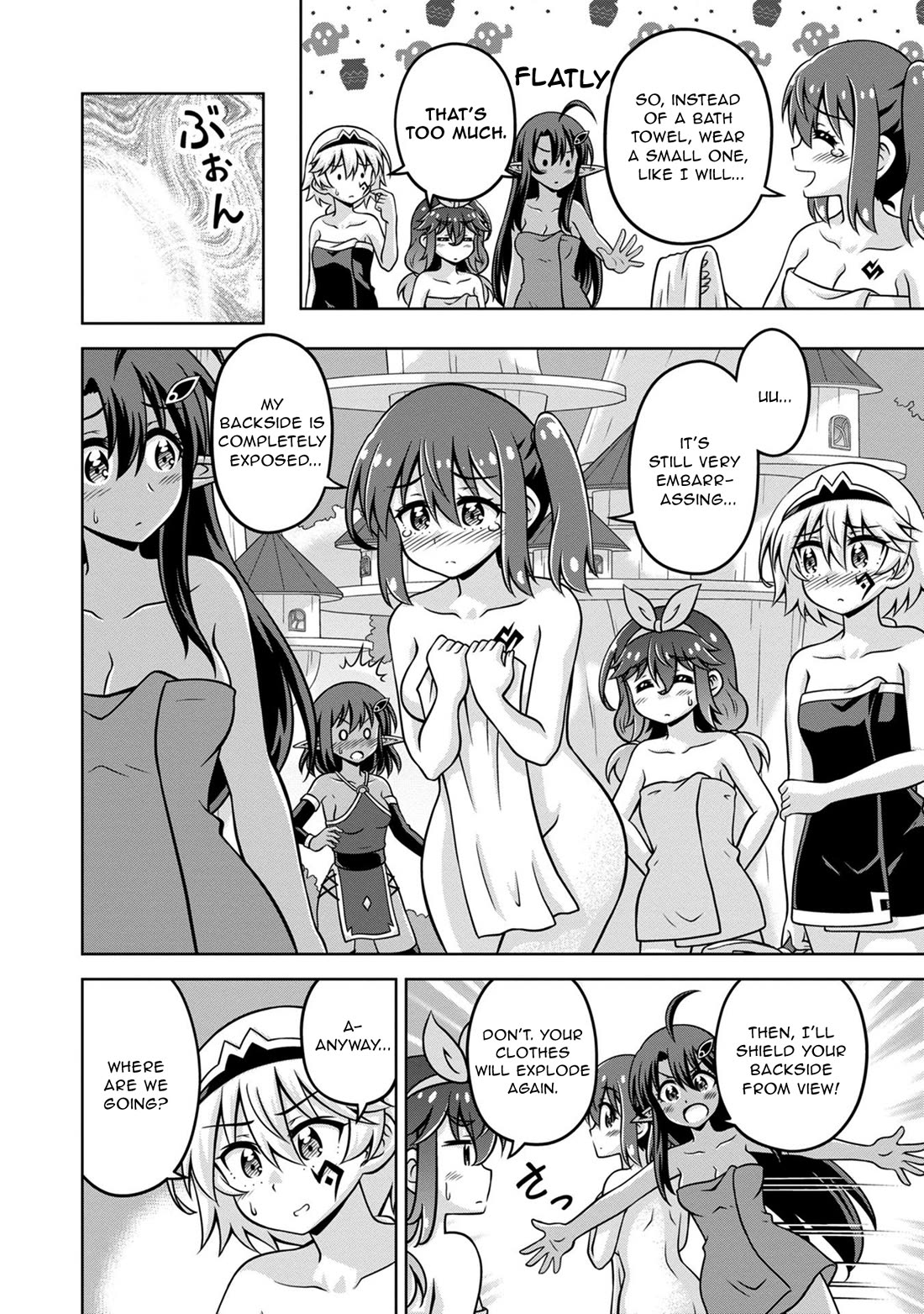 Don't Call Me a Naked Hero in Another World Chapter 14 page 8 - Chapter 14: The Naked Hero and the Dark Elf Village