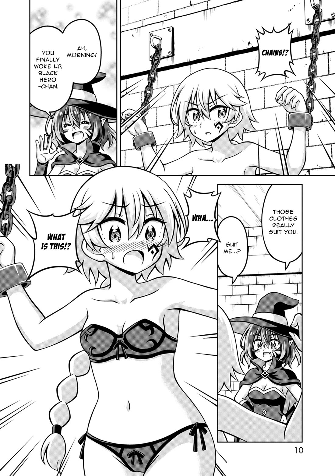 Don't Call Me a Naked Hero in Another World Chapter 16 page 10 - Chapter 16: The Naked Hero and the Trapped Hero