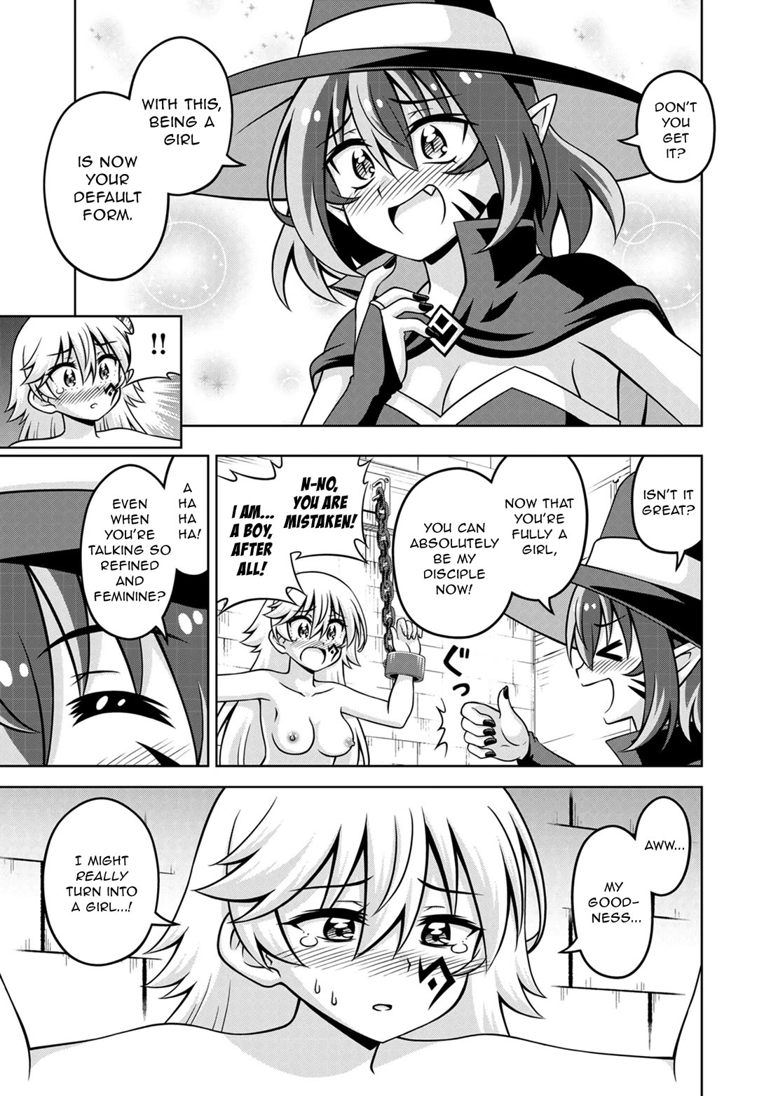 Don't Call Me a Naked Hero in Another World Chapter 16 page 19 - Chapter 16: The Naked Hero and the Trapped Hero