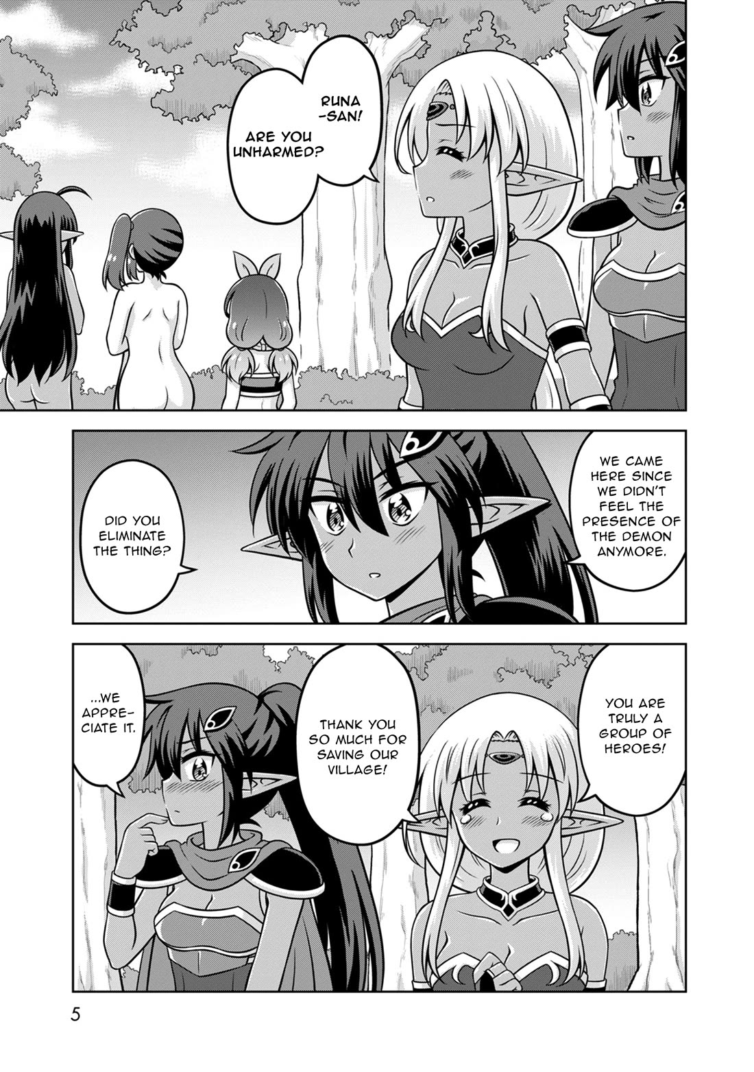 Don't Call Me a Naked Hero in Another World Chapter 16 page 5 - Chapter 16: The Naked Hero and the Trapped Hero
