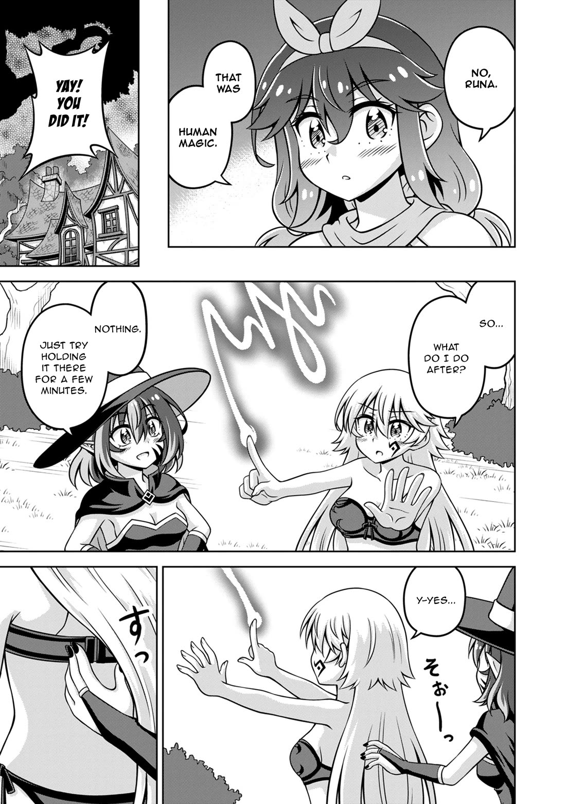 Don't Call Me a Naked Hero in Another World Chapter 17 page 11 - Chapter 17: The Naked Hero and the Apprentice Witch