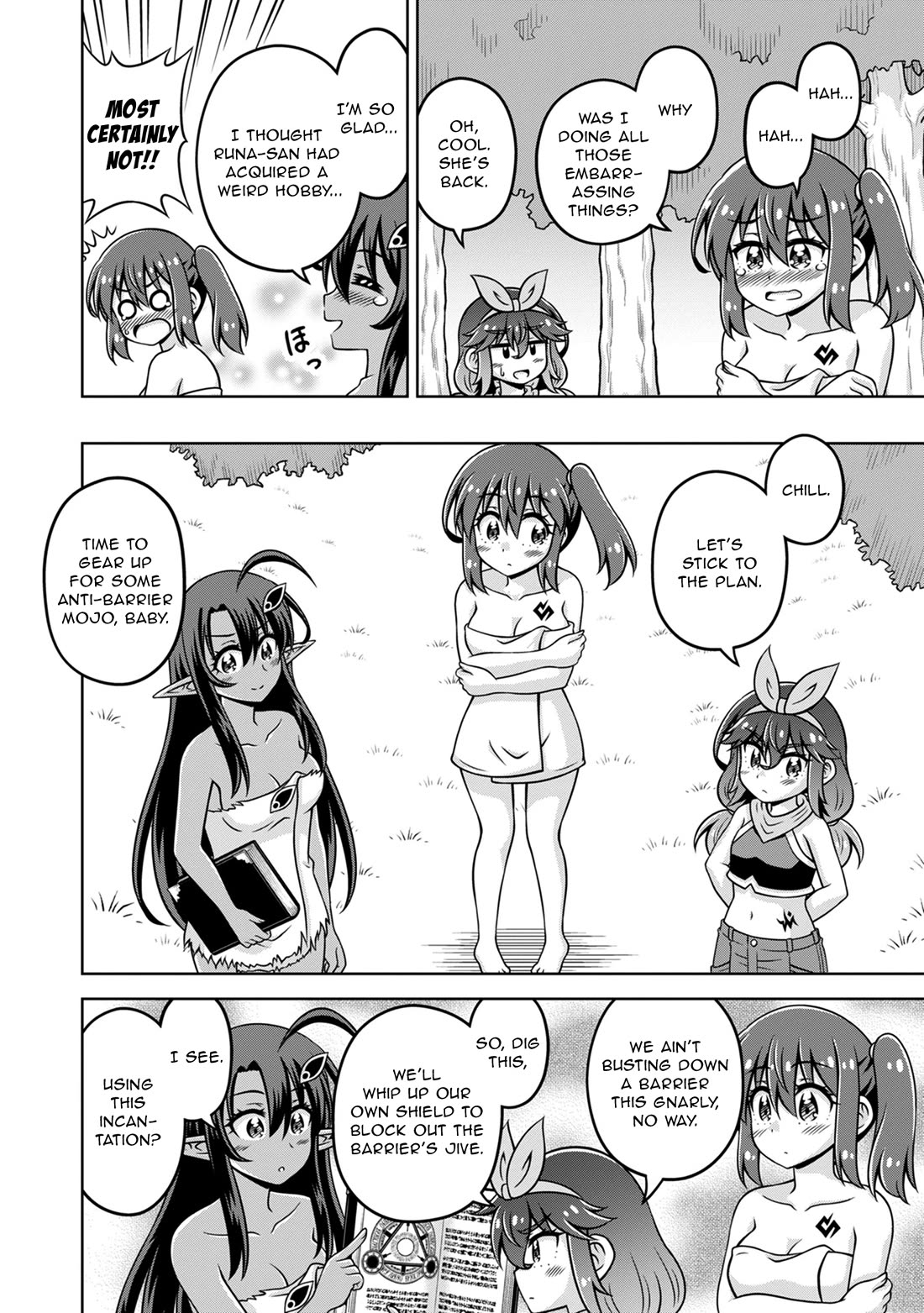 Don't Call Me a Naked Hero in Another World Chapter 18 page 12 - Chapter 18: The Naked Hero and the Forbidden Forest