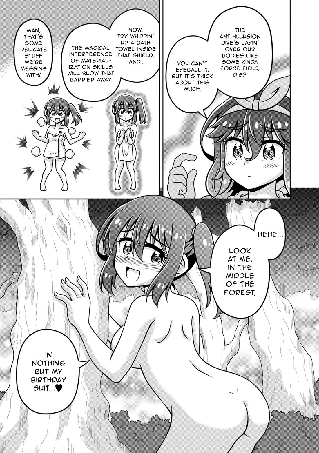 Don't Call Me a Naked Hero in Another World Chapter 18 page 19 - Chapter 18: The Naked Hero and the Forbidden Forest