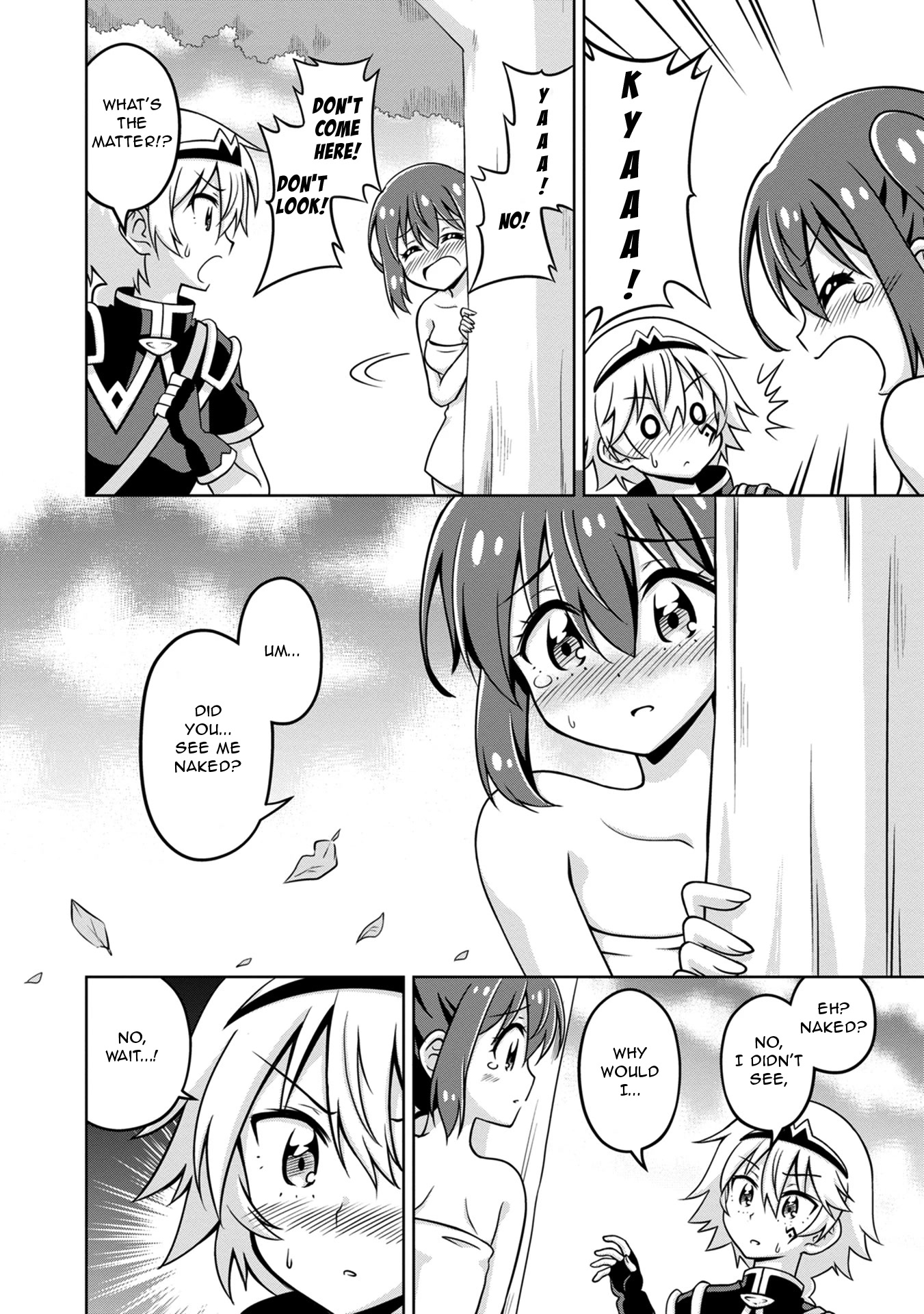 Don't Call Me a Naked Hero in Another World Chapter 2 page 10 - Chapter 2: The Naked Hero and the Black Hero