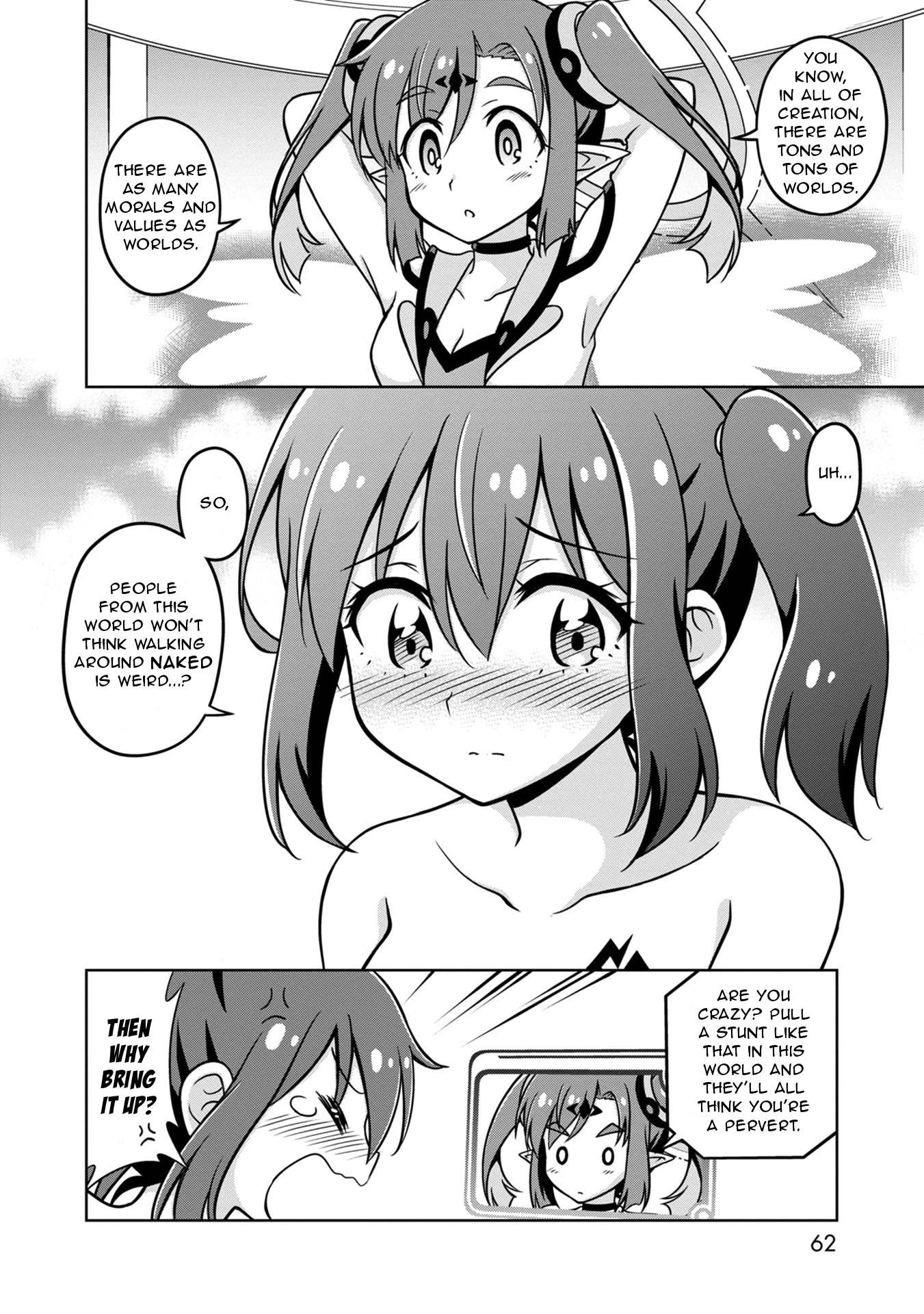 Don't Call Me a Naked Hero in Another World Chapter 2 page 2 - Chapter 2: The Naked Hero and the Black Hero