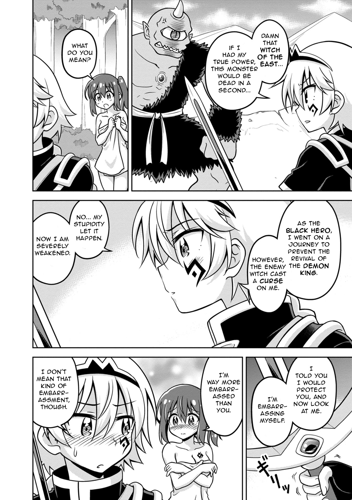 Don't Call Me a Naked Hero in Another World Chapter 2 page 22 - Chapter 2: The Naked Hero and the Black Hero