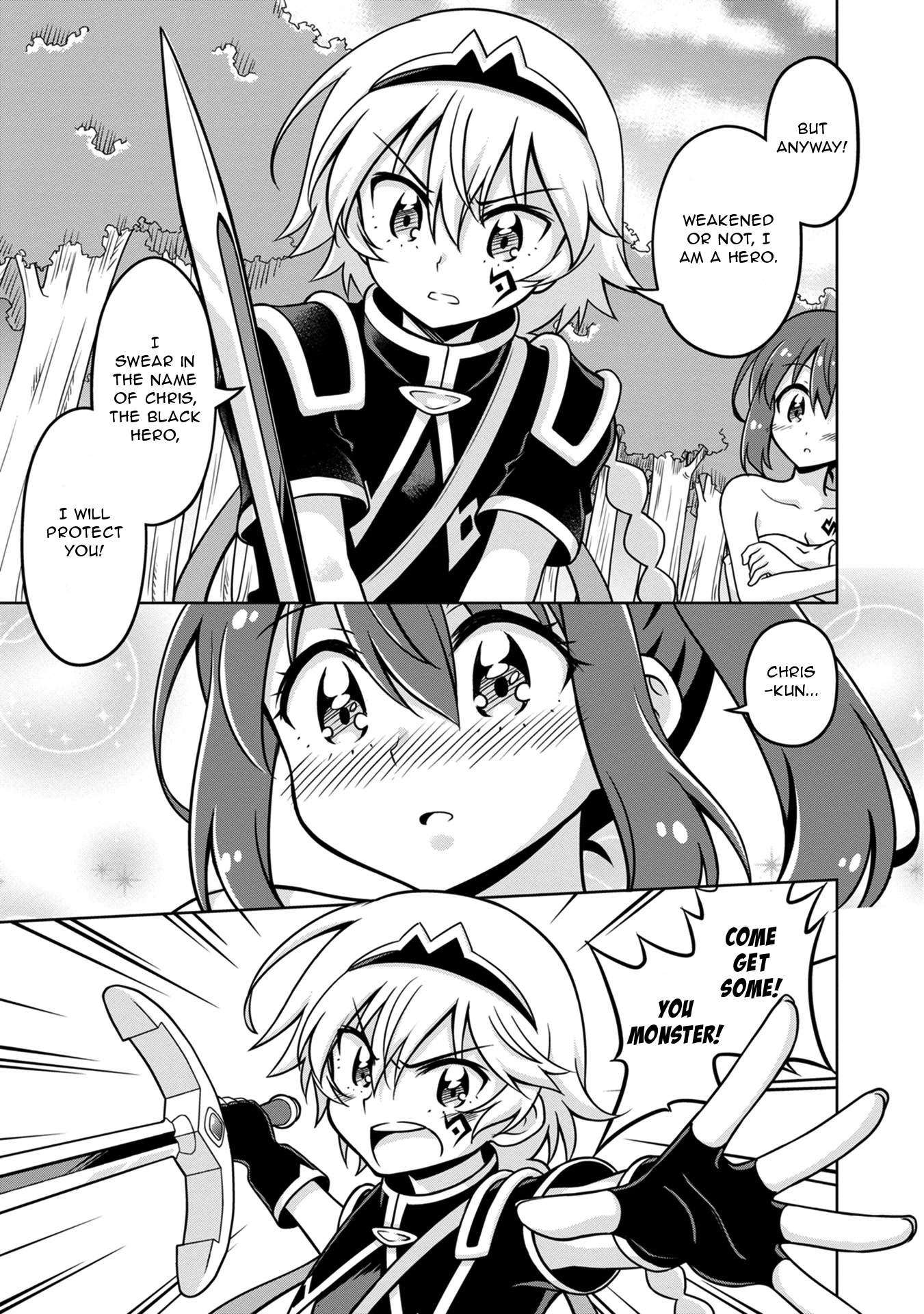 Don't Call Me a Naked Hero in Another World Chapter 2 page 23 - Chapter 2: The Naked Hero and the Black Hero