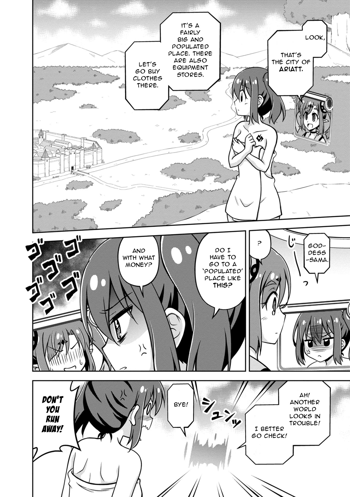 Don't Call Me a Naked Hero in Another World Chapter 2 page 4 - Chapter 2: The Naked Hero and the Black Hero
