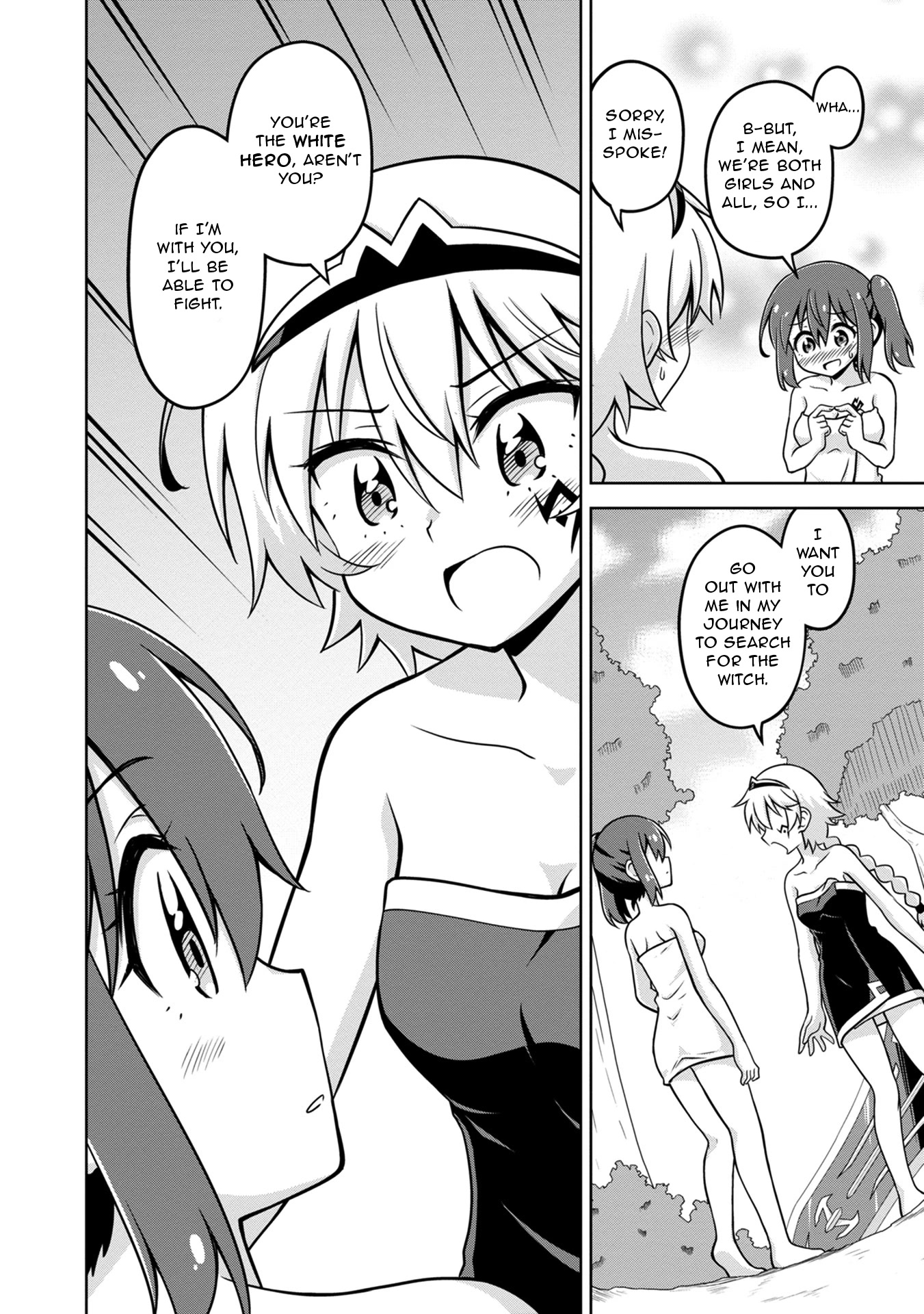 Don't Call Me a Naked Hero in Another World Chapter 2 page 40 - Chapter 2: The Naked Hero and the Black Hero
