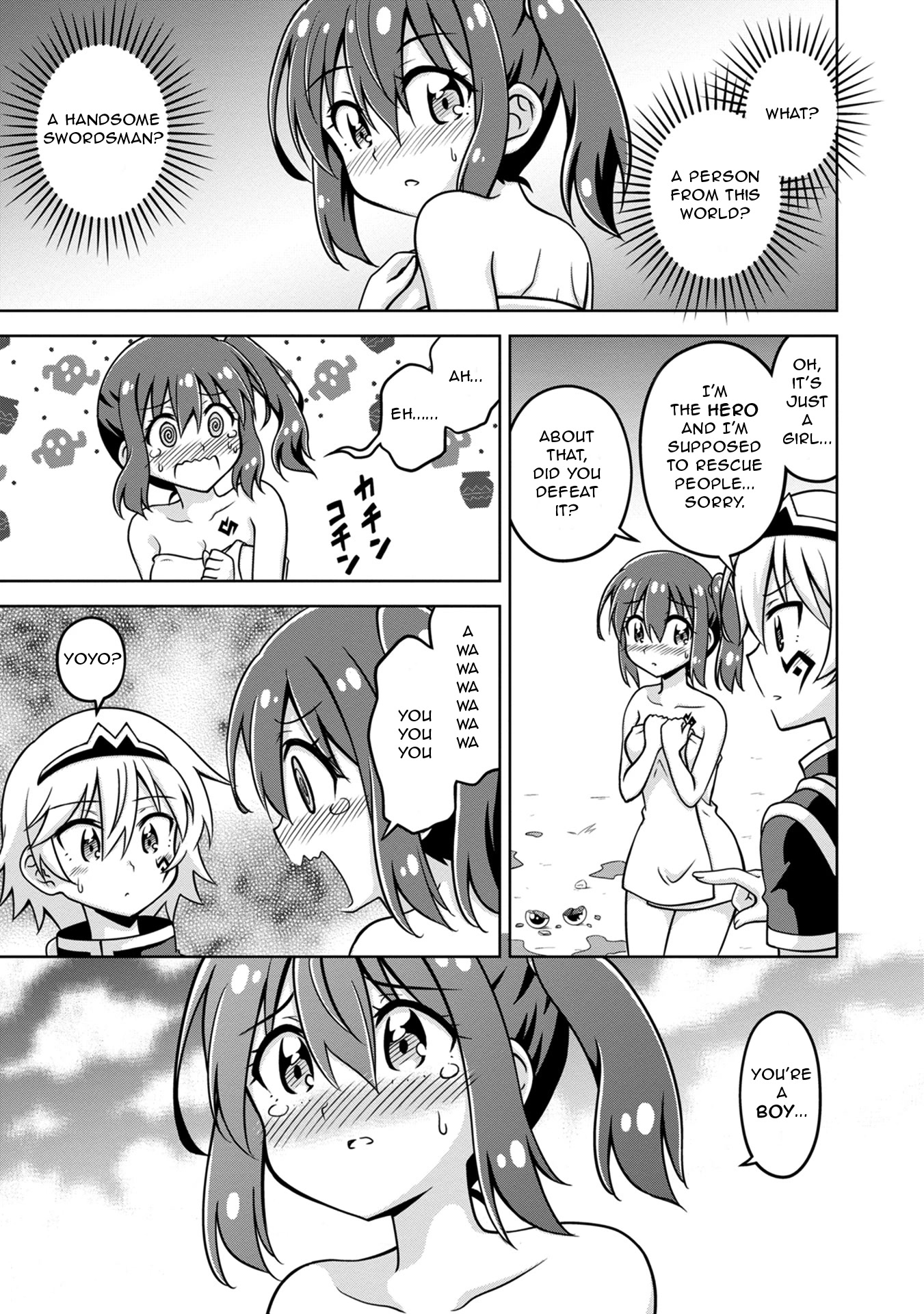 Don't Call Me a Naked Hero in Another World Chapter 2 page 9 - Chapter 2: The Naked Hero and the Black Hero