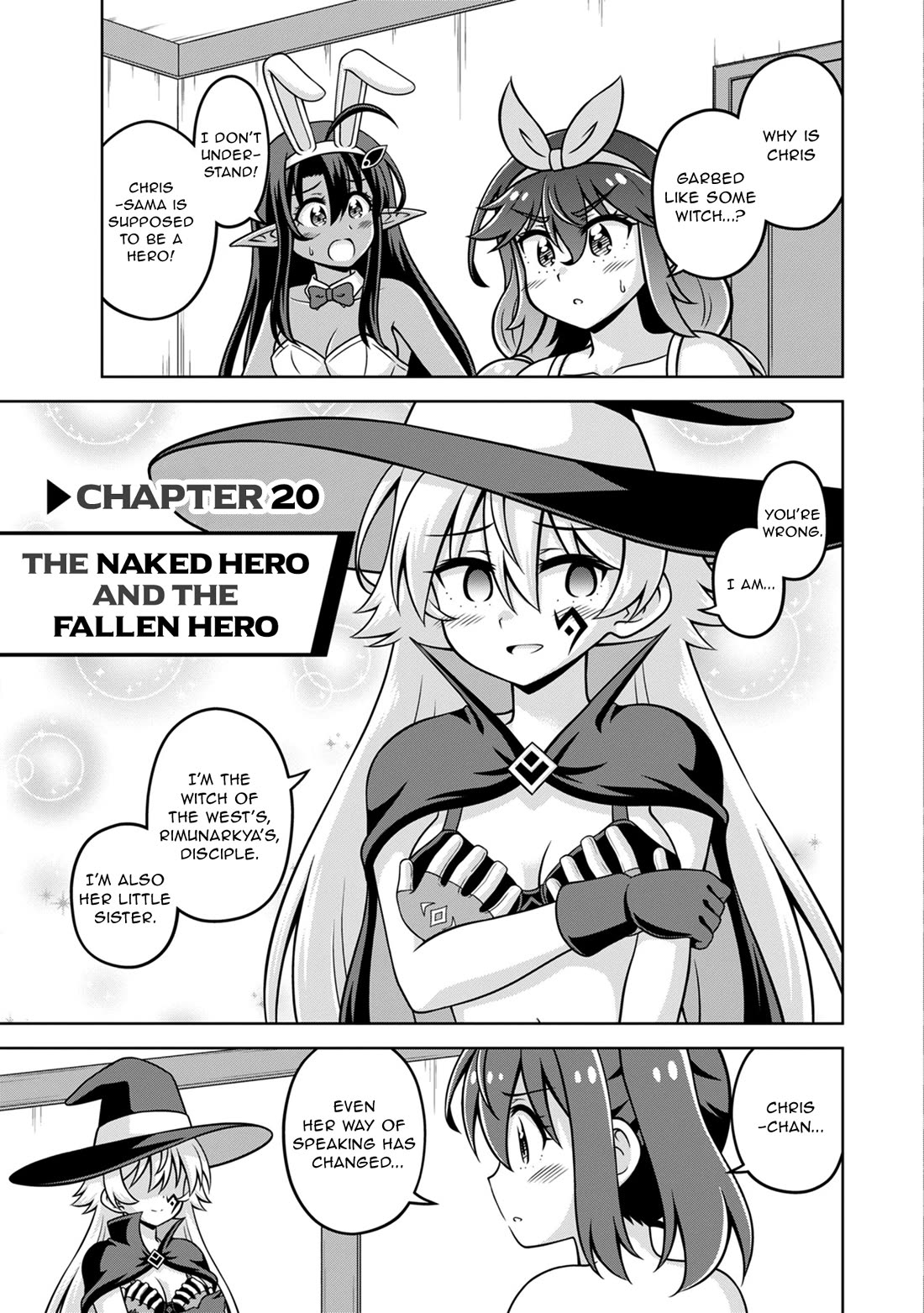 Don't Call Me a Naked Hero in Another World Chapter 20 page 1 - Chapter 20: The Naked Hero and the Fallen Hero