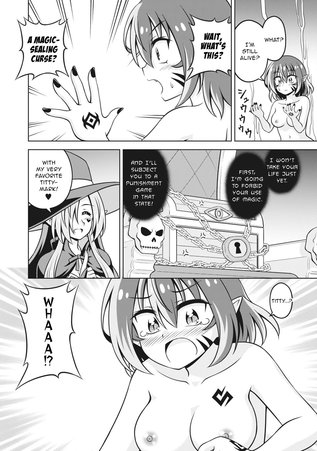 Don't Call Me a Naked Hero in Another World Chapter 22 page 14 - Chapter 22: The Naked Hero and the Witch of the West