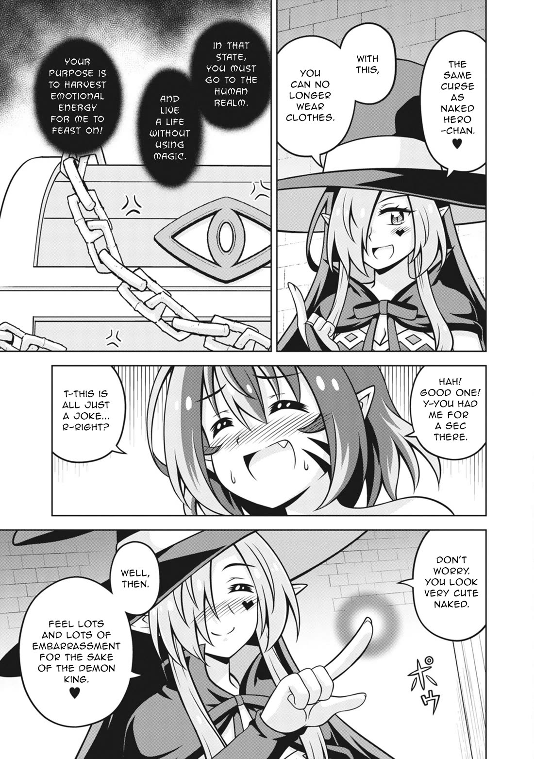 Don't Call Me a Naked Hero in Another World Chapter 22 page 15 - Chapter 22: The Naked Hero and the Witch of the West