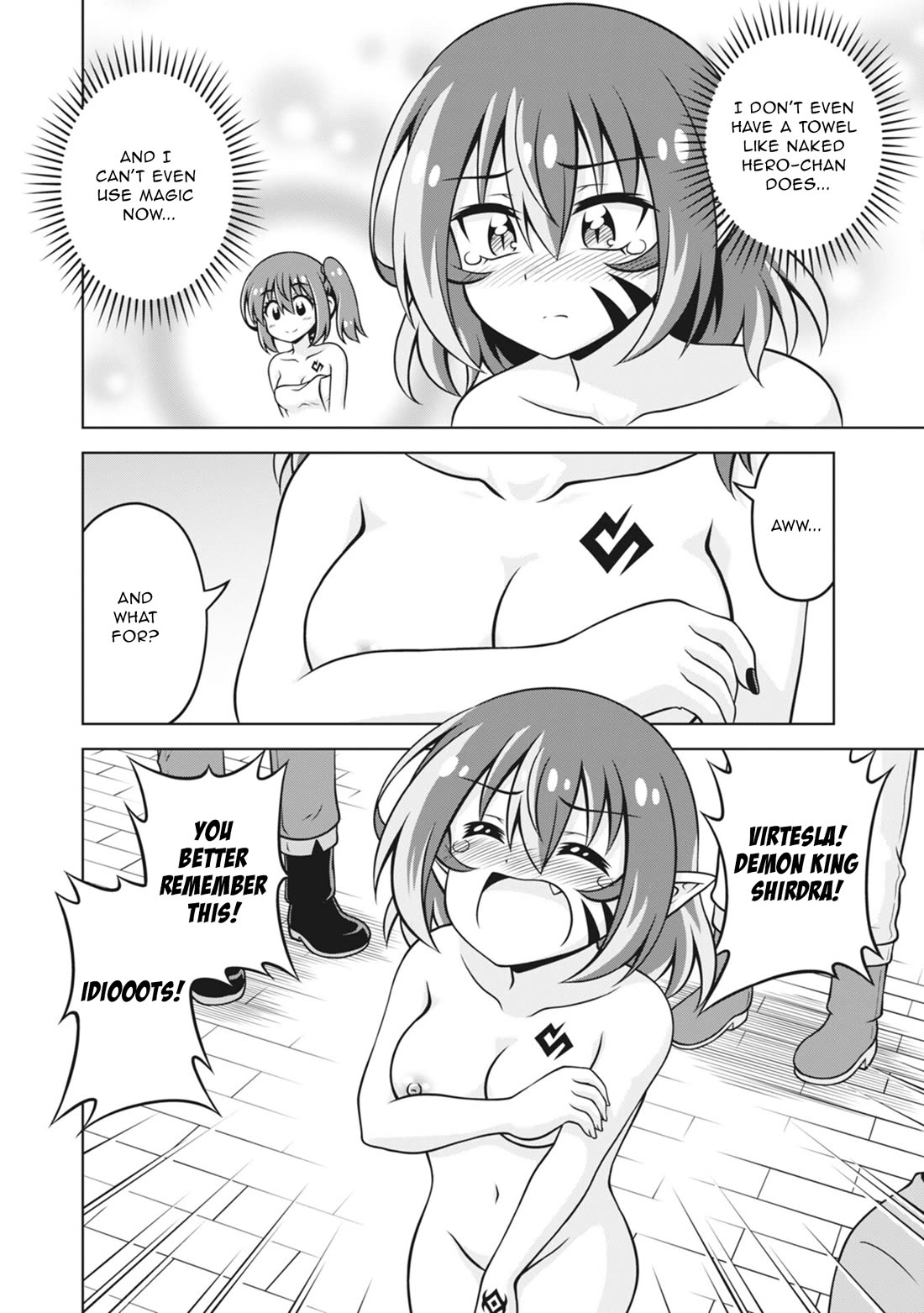 Don't Call Me a Naked Hero in Another World Chapter 22 page 18 - Chapter 22: The Naked Hero and the Witch of the West