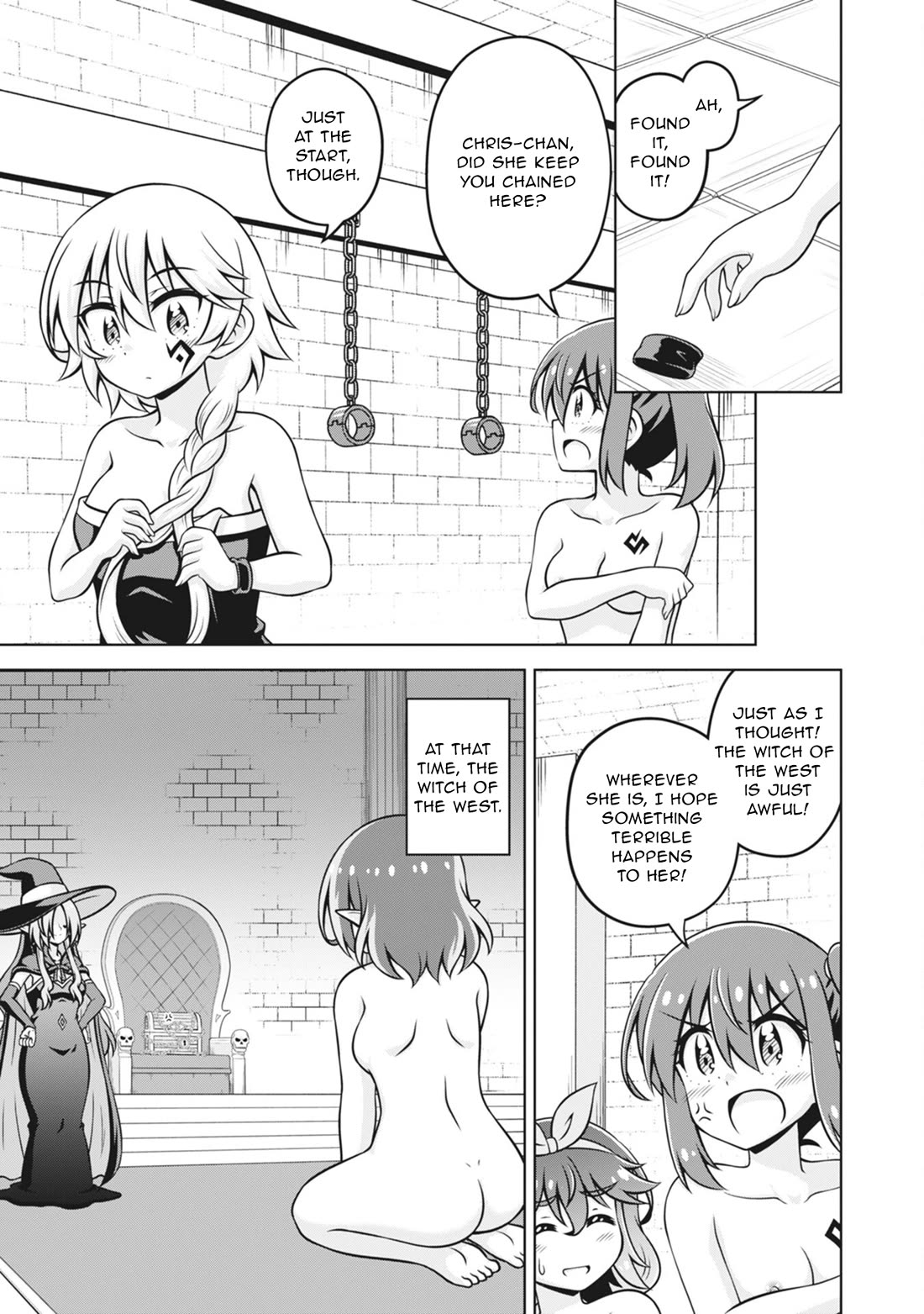Don't Call Me a Naked Hero in Another World Chapter 23 page 1 - Chapter 23: The Naked Hero and the Return Through the Forest