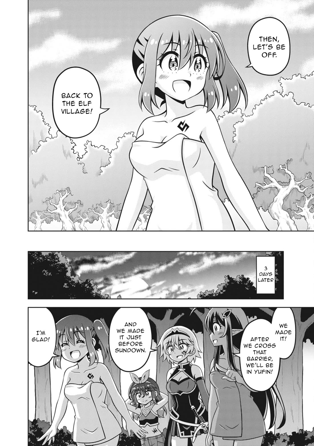 Don't Call Me a Naked Hero in Another World Chapter 23 page 10 - Chapter 23: The Naked Hero and the Return Through the Forest
