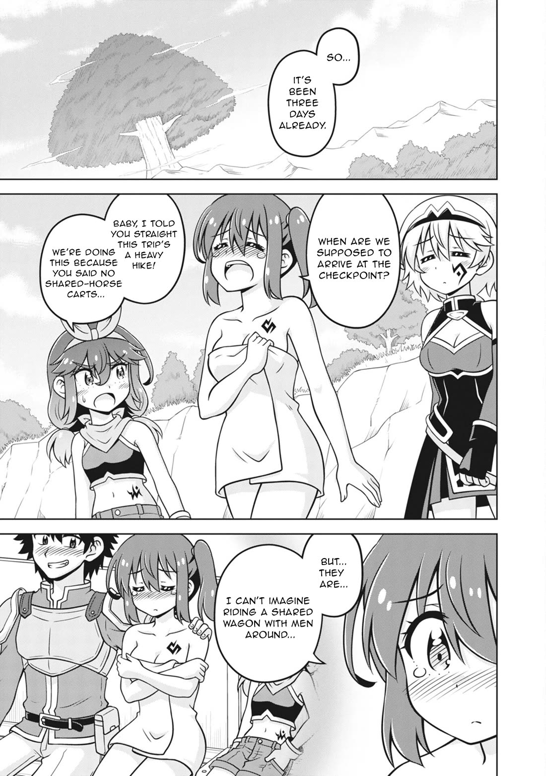 Don't Call Me a Naked Hero in Another World Chapter 25 page 1 - Chapter 25: The Naked Hero and the White Hero?