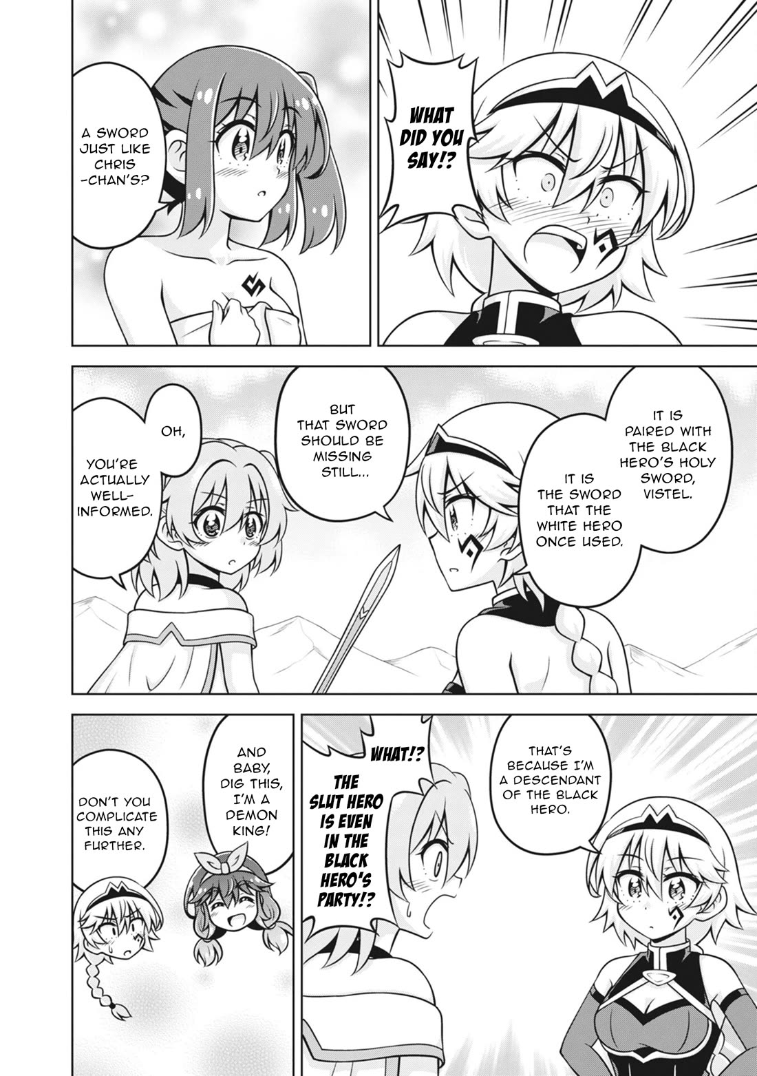 Don't Call Me a Naked Hero in Another World Chapter 25 page 12 - Chapter 25: The Naked Hero and the White Hero?