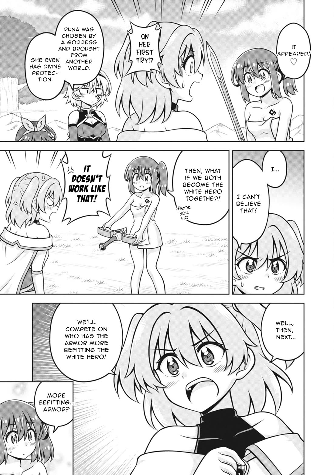 Don't Call Me a Naked Hero in Another World Chapter 25 page 15 - Chapter 25: The Naked Hero and the White Hero?