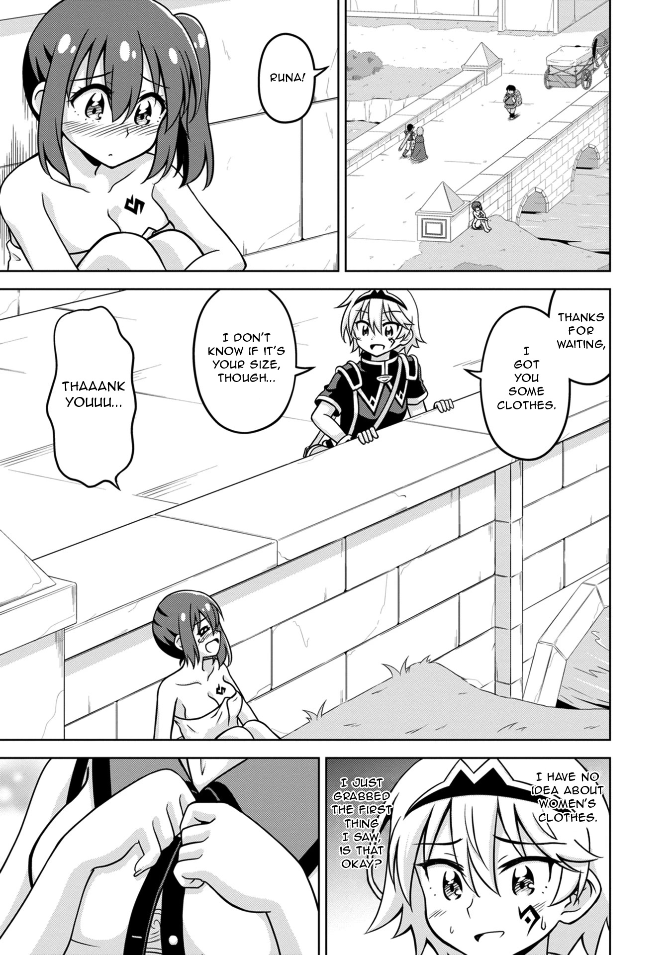 Don't Call Me a Naked Hero in Another World Chapter 3 page 1 - Chapter 3: The Naked Hero and the Witch's Curse