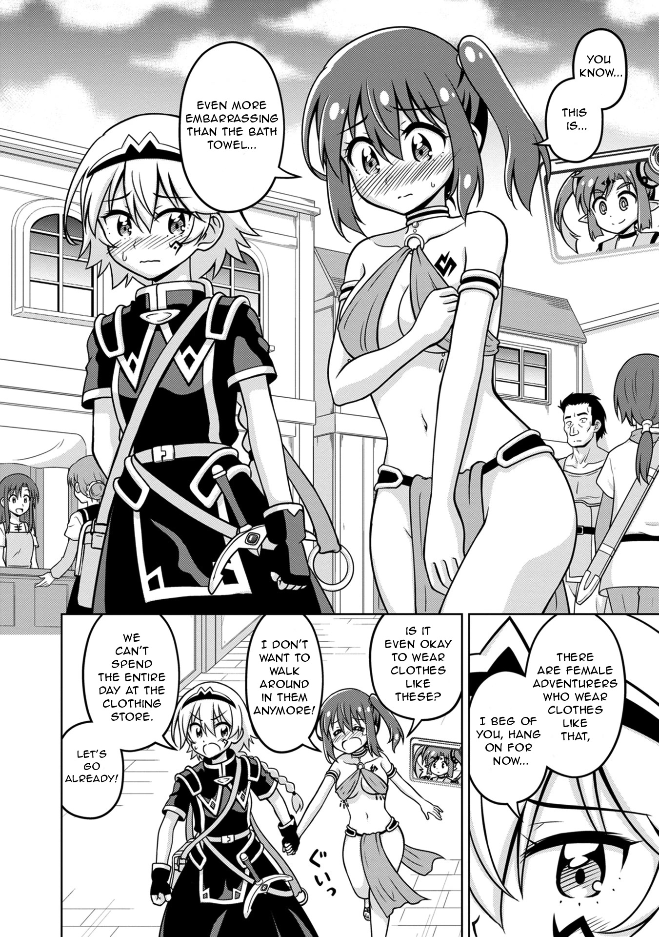 Don't Call Me a Naked Hero in Another World Chapter 3 page 14 - Chapter 3: The Naked Hero and the Witch's Curse