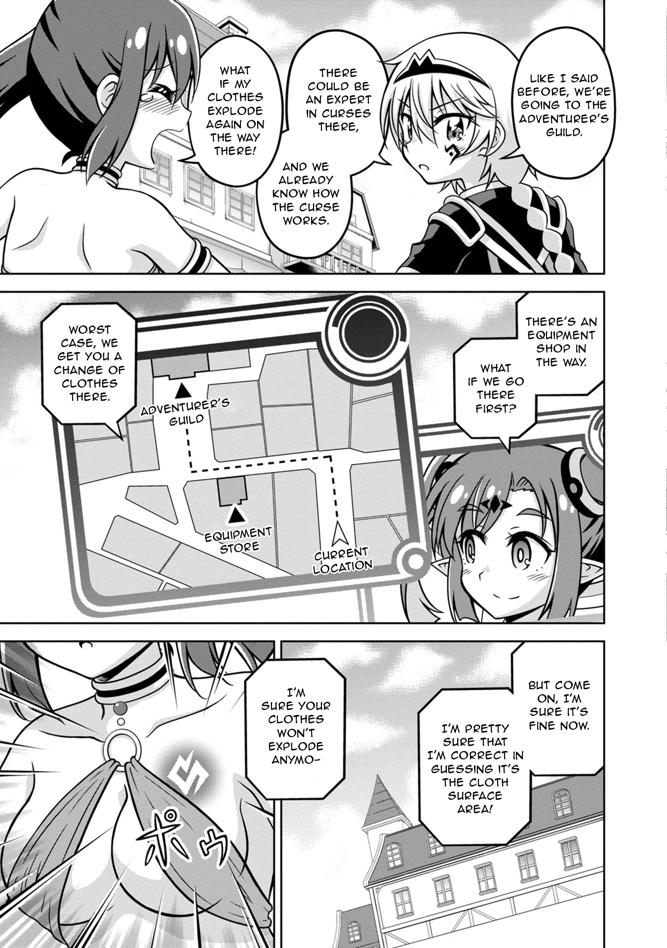 Don't Call Me a Naked Hero in Another World Chapter 3 page 15 - Chapter 3: The Naked Hero and the Witch's Curse