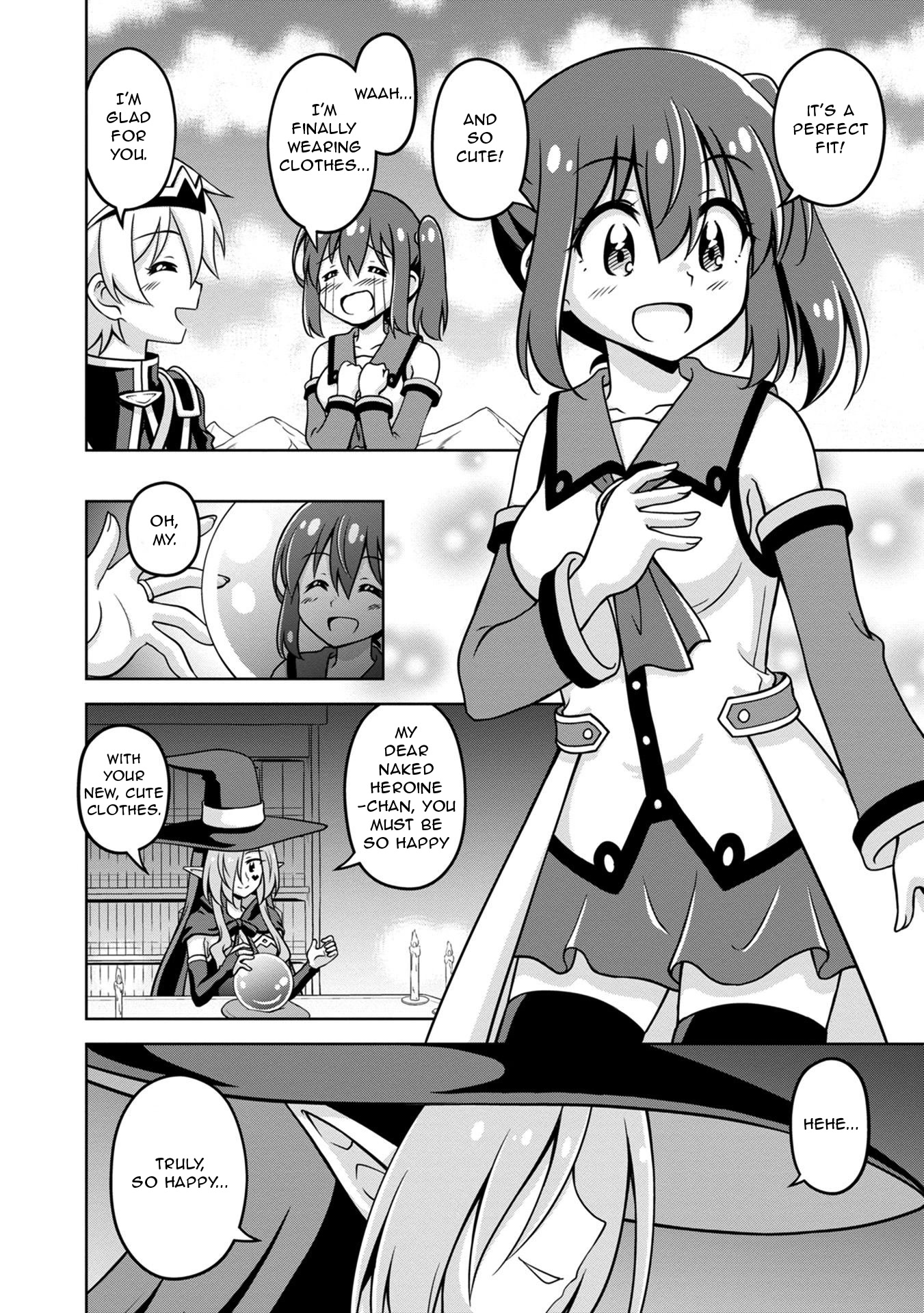 Don't Call Me a Naked Hero in Another World Chapter 3 page 2 - Chapter 3: The Naked Hero and the Witch's Curse