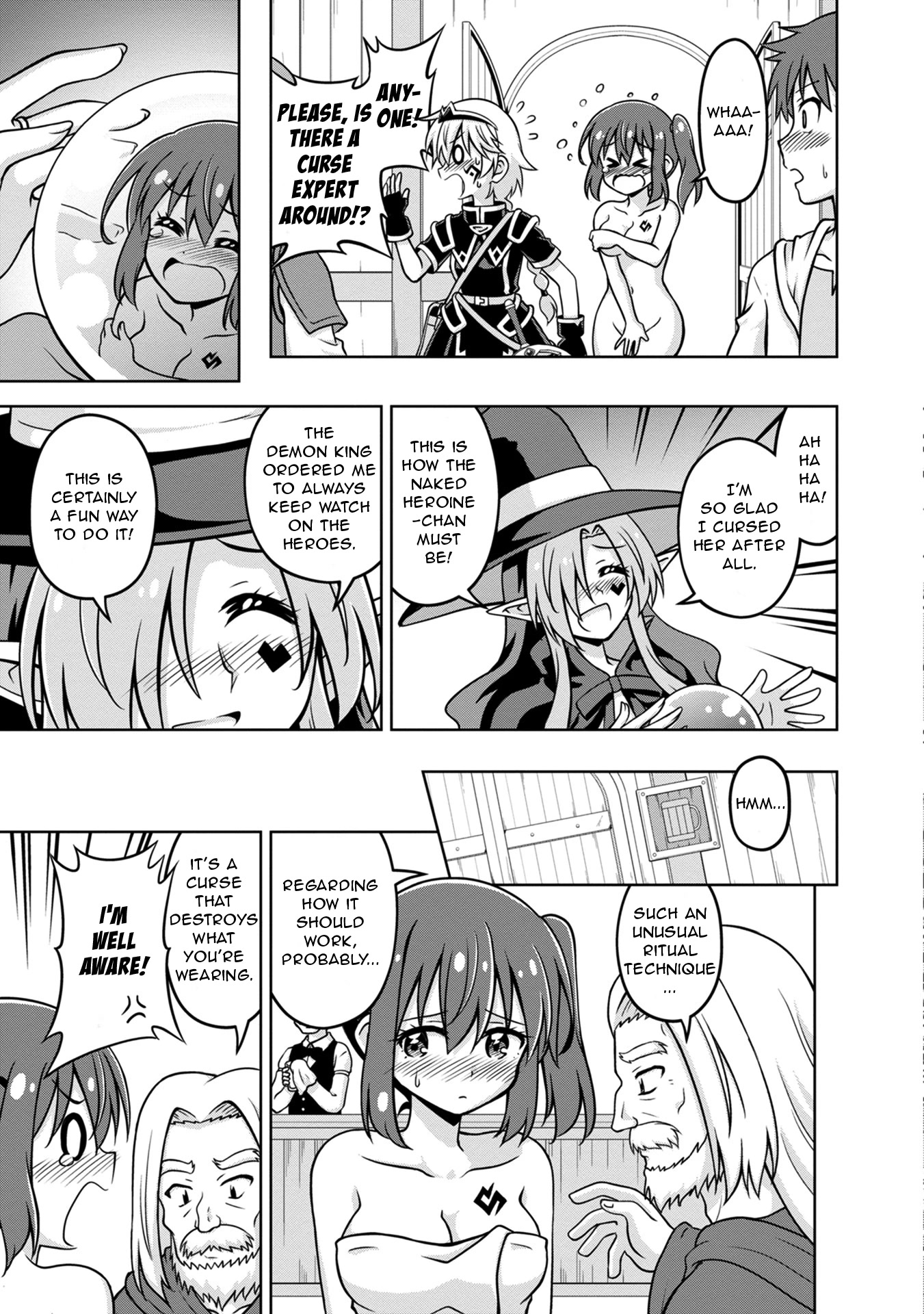 Don't Call Me a Naked Hero in Another World Chapter 3 page 21 - Chapter 3: The Naked Hero and the Witch's Curse