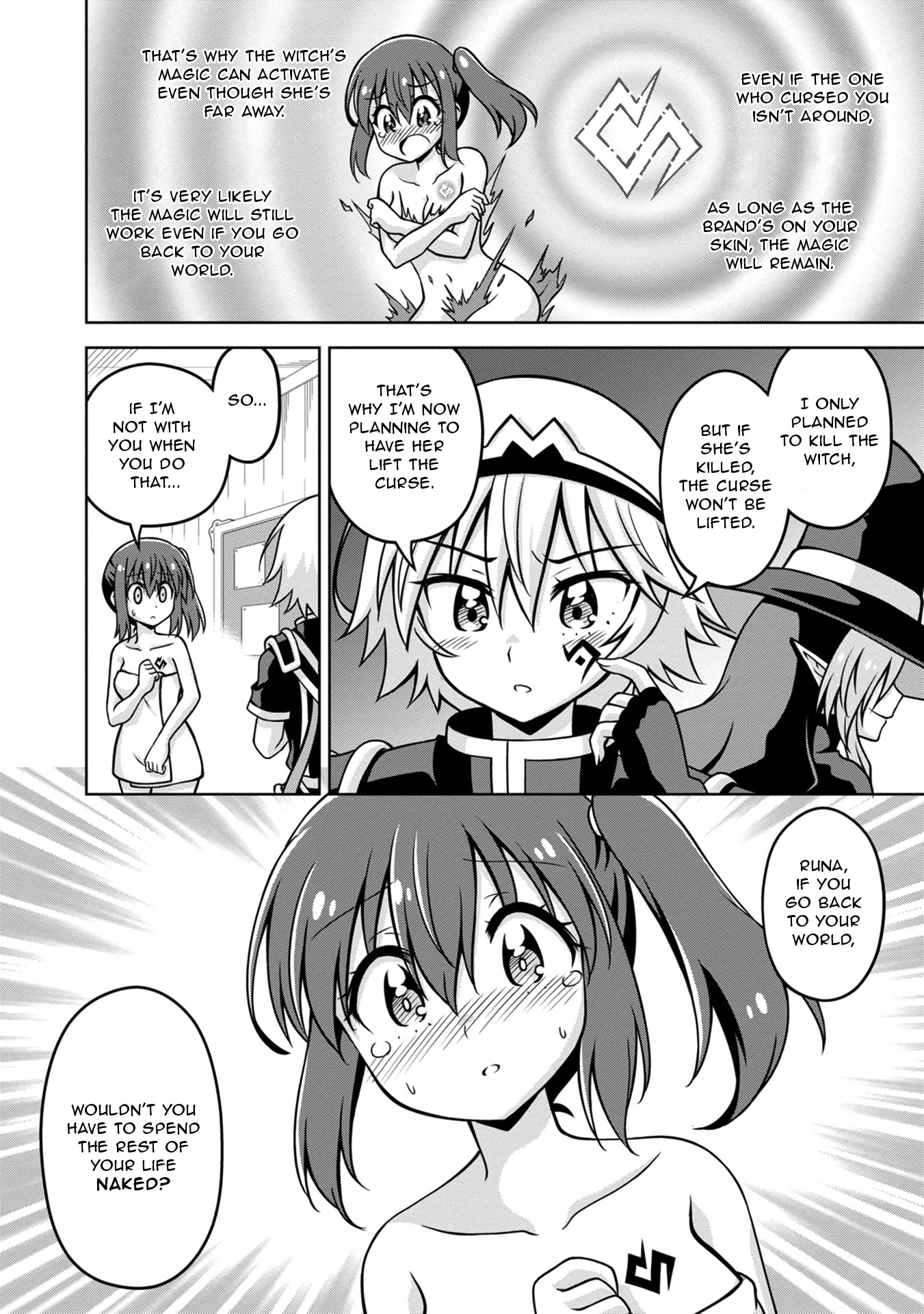 Don't Call Me a Naked Hero in Another World Chapter 3 page 24 - Chapter 3: The Naked Hero and the Witch's Curse