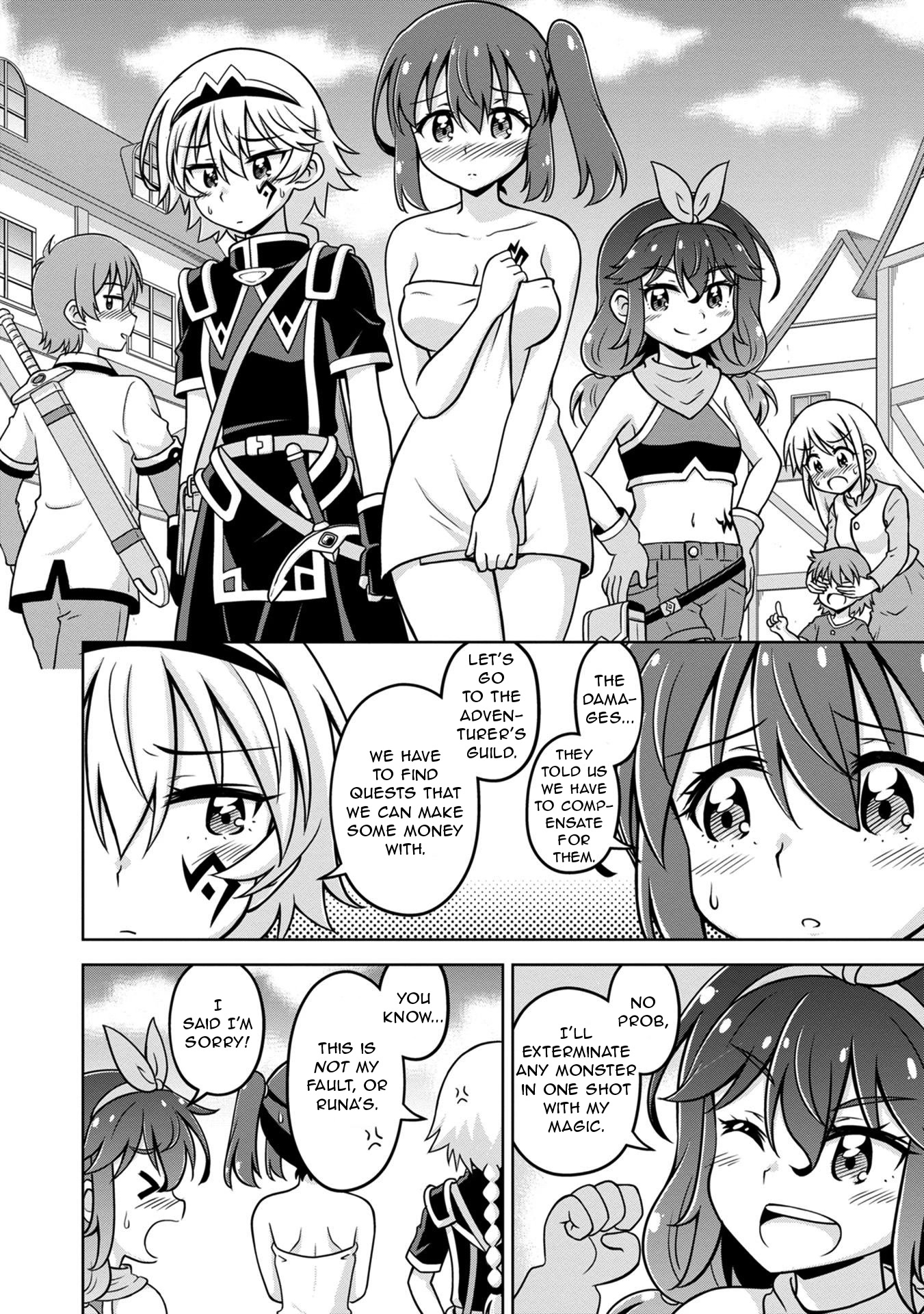 Don't Call Me a Naked Hero in Another World Chapter 4 page 18 - Chapter 4: The Naked Hero and Naked Socializing