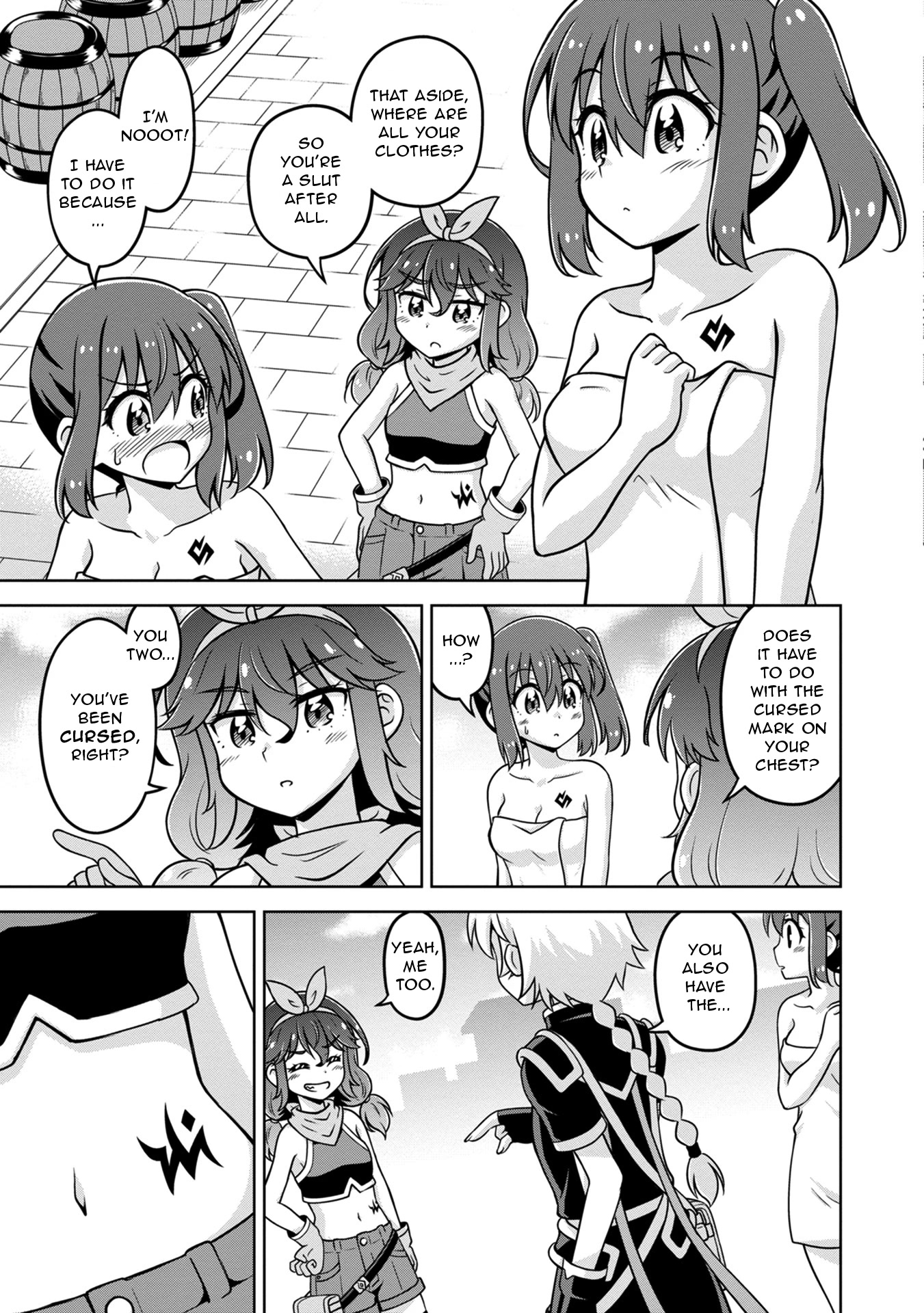 Don't Call Me a Naked Hero in Another World Chapter 4 page 19 - Chapter 4: The Naked Hero and Naked Socializing