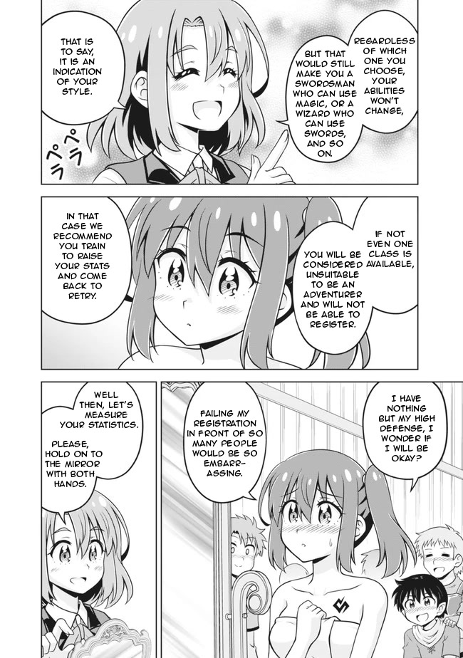 Don't Call Me a Naked Hero in Another World Chapter 5 page 12 - Chapter 5: The Naked Hero's Registration