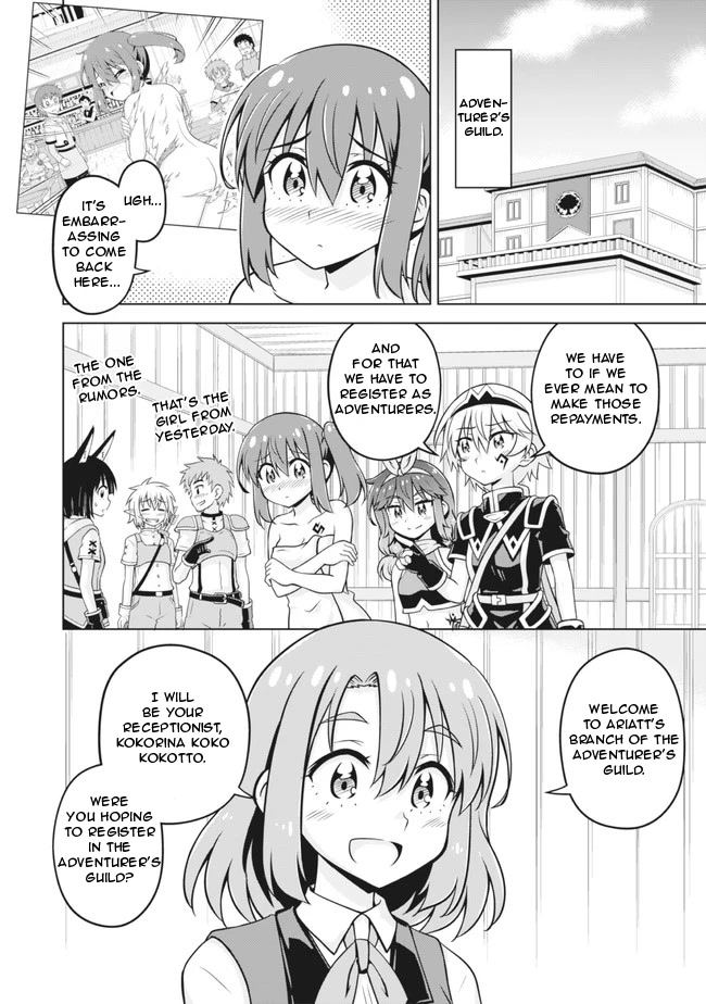 Don't Call Me a Naked Hero in Another World Chapter 5 page 4 - Chapter 5: The Naked Hero's Registration