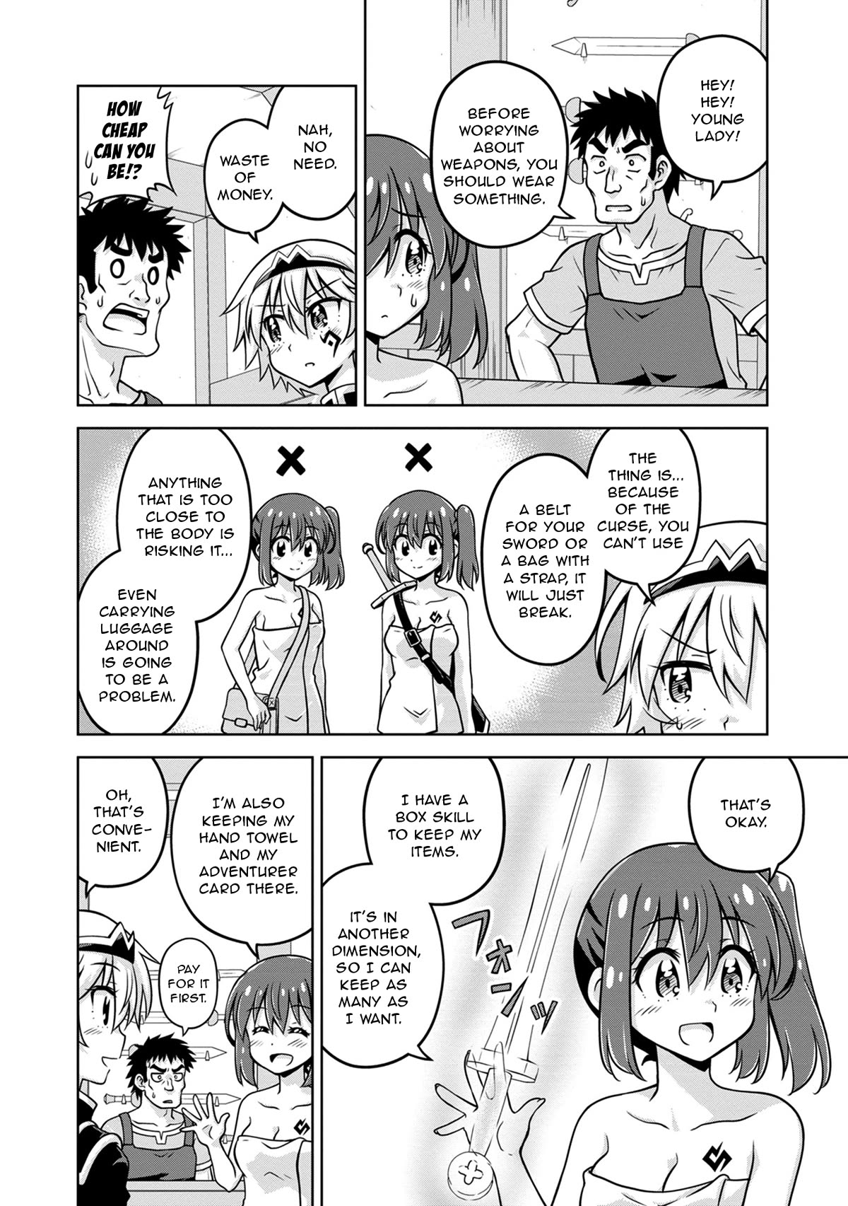 Don't Call Me a Naked Hero in Another World Chapter 6 page 4 - Chapter 6: The Naked Hero's First Quest