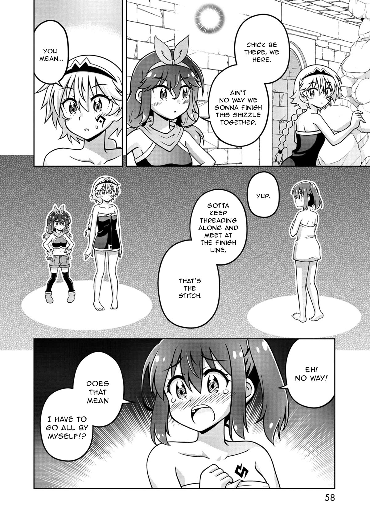 Don't Call Me a Naked Hero in Another World Chapter 7 page 2 - Chapter 7: The Naked Hero's Solo Action
