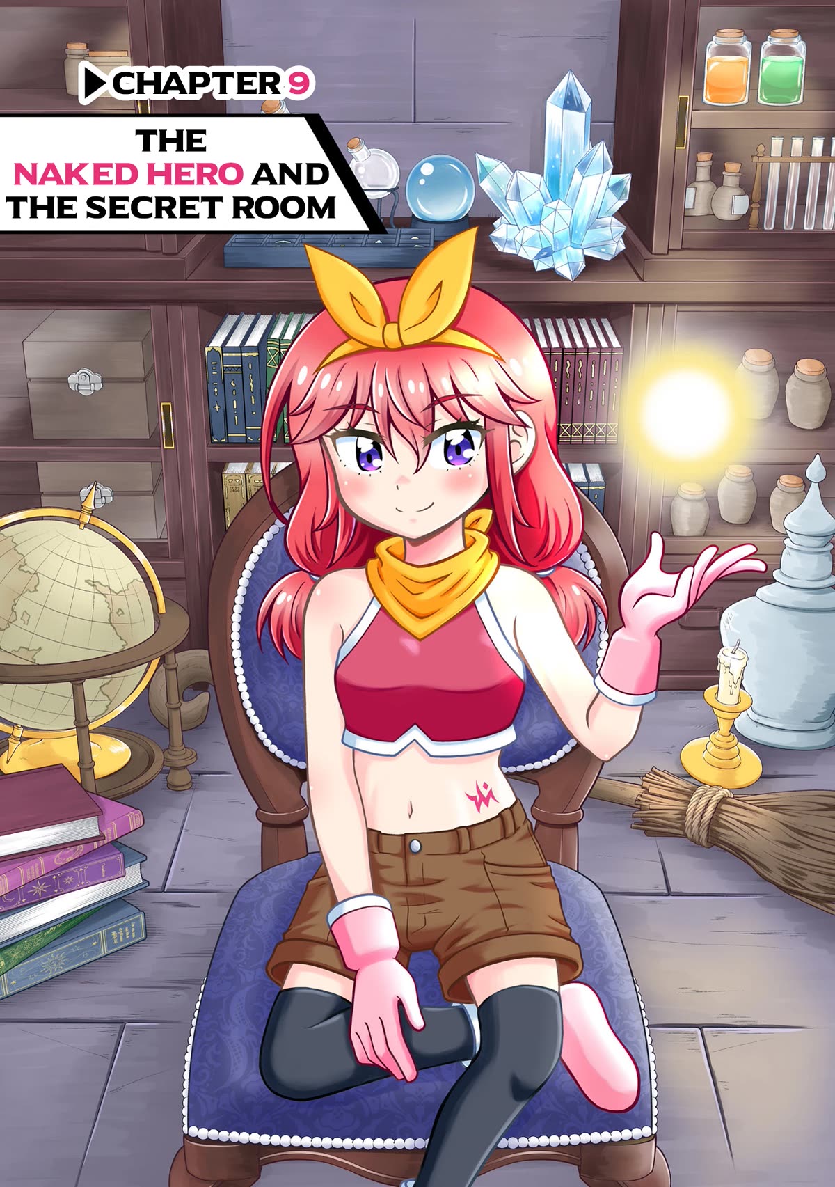 Don't Call Me a Naked Hero in Another World Chapter 9 page 2 - Chapter 9: The Naked Hero and the Secret Room