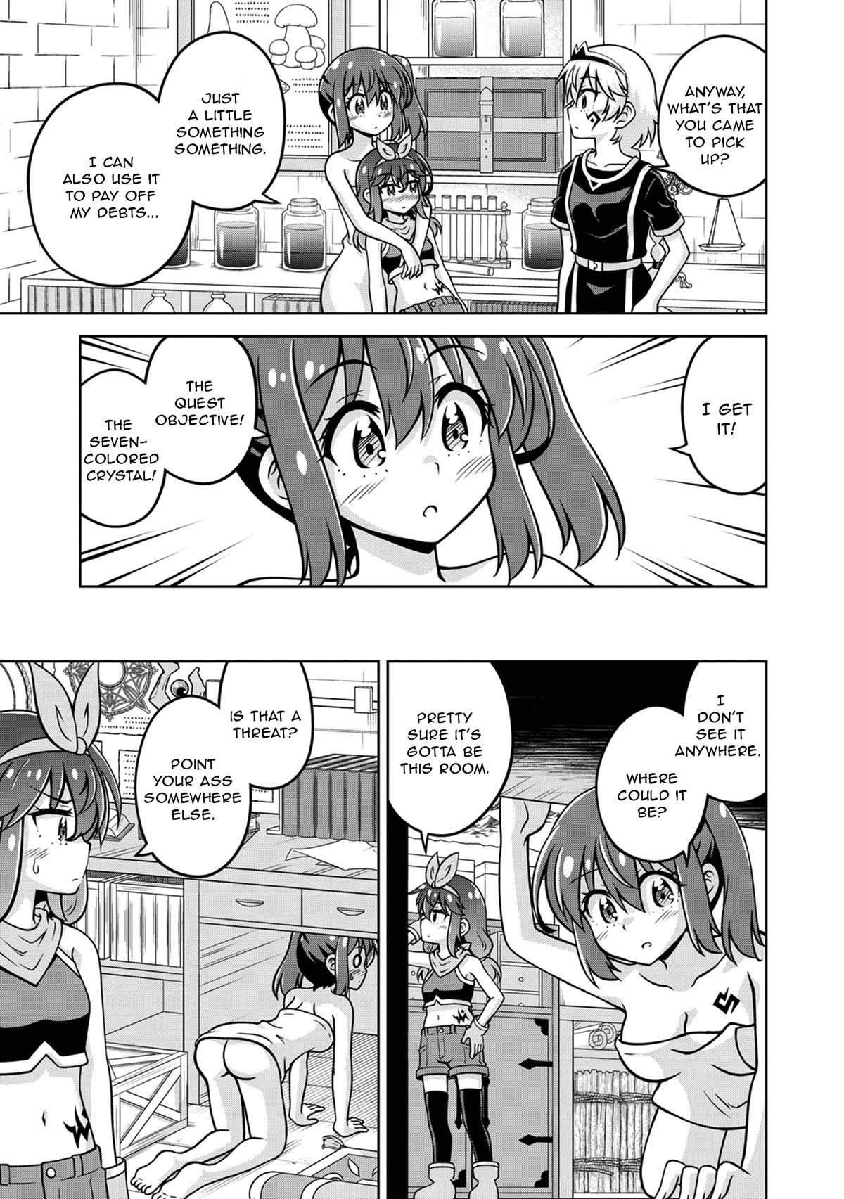 Don't Call Me a Naked Hero in Another World Chapter 9 page 7 - Chapter 9: The Naked Hero and the Secret Room