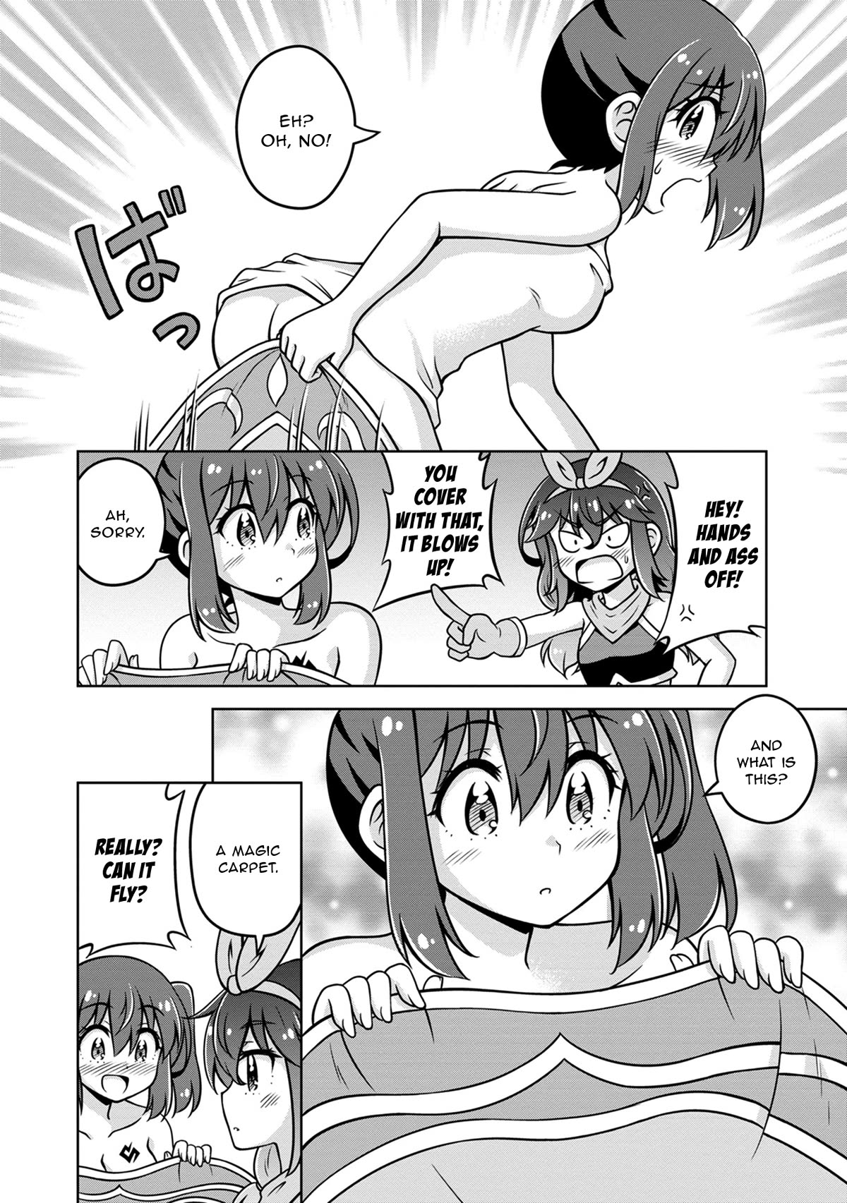 Don't Call Me a Naked Hero in Another World Chapter 9 page 8 - Chapter 9: The Naked Hero and the Secret Room