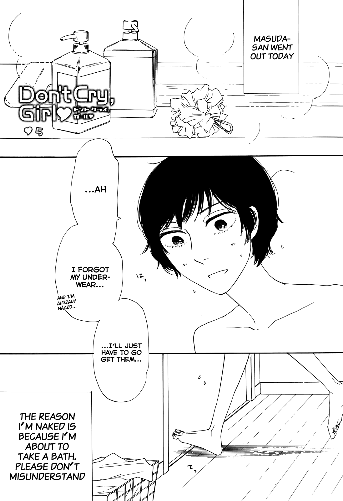 Don't Cry, Girl Chapter 5 page 1 - Chapter 5