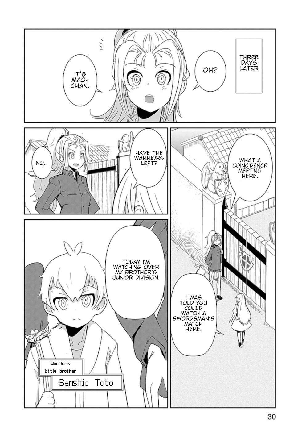 Don't Cry Maou-chan Chapter 10 page 10 - Chapter 10: Maou-Chans Human World Scouting Report
