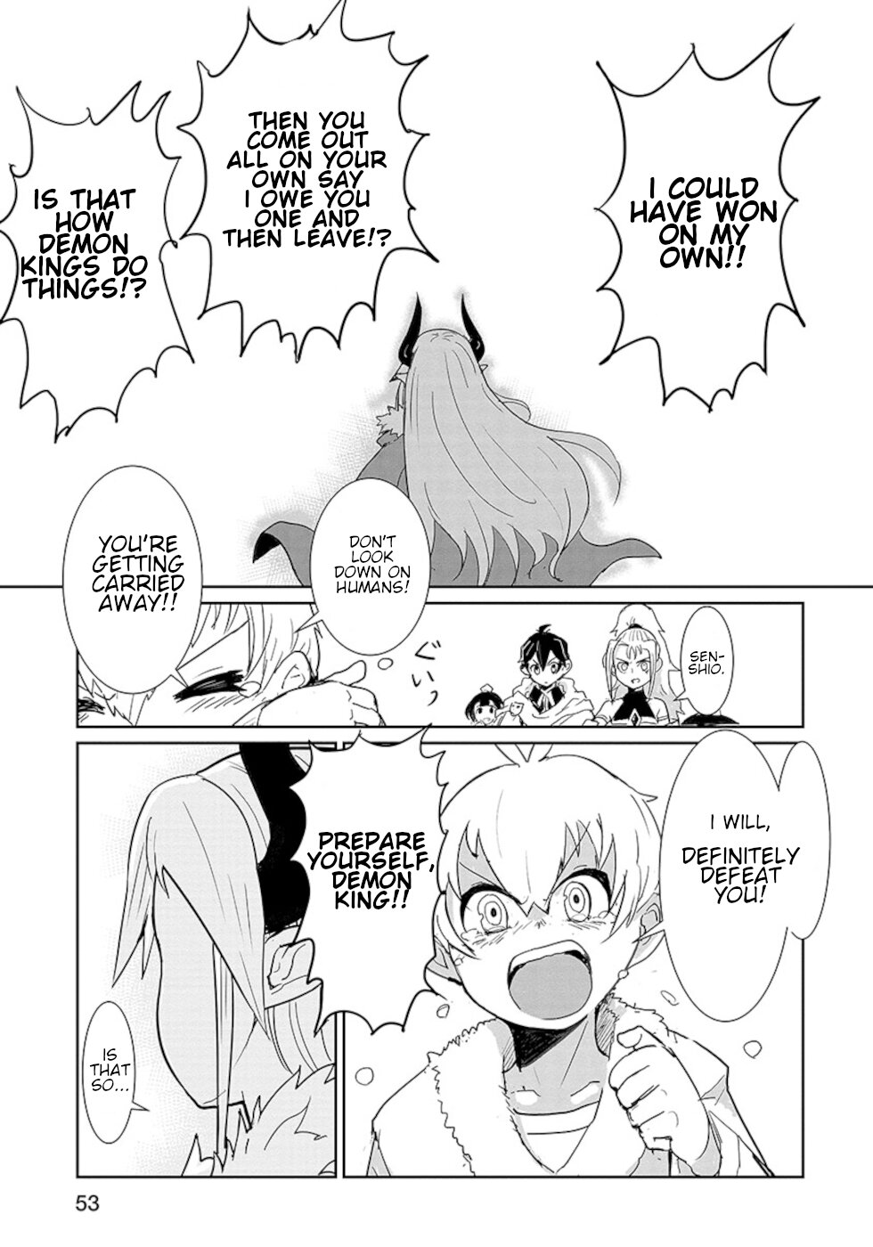 Don't Cry Maou-chan Chapter 11 page 14 - Chapter 11: Maou-Chan Returns